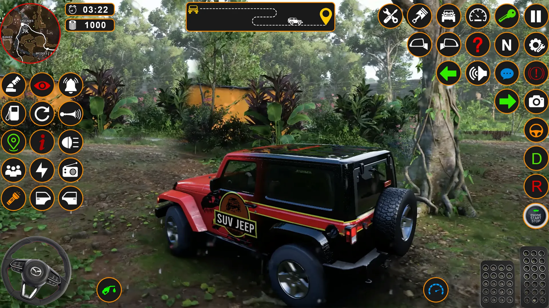 Suv 4x4 Offroad Jeep Driving | Indus Appstore | Screenshot