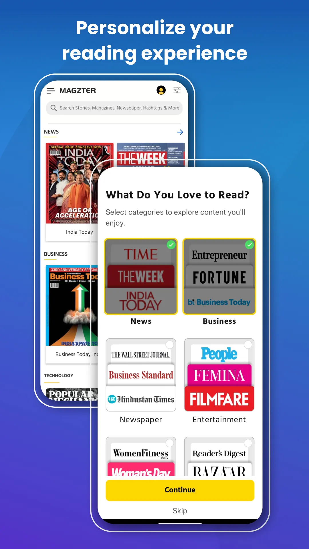 Magzter: Magazines, Newspapers | Indus Appstore | Screenshot