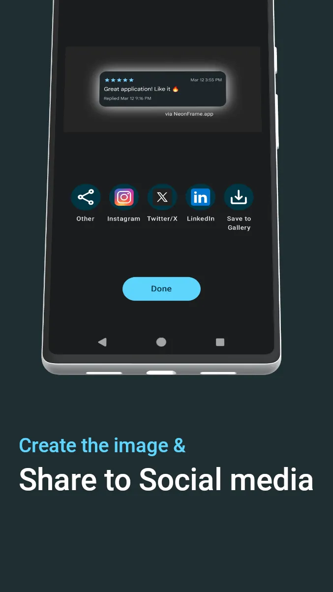 NeonFrame - Screenshot Editor | Indus Appstore | Screenshot