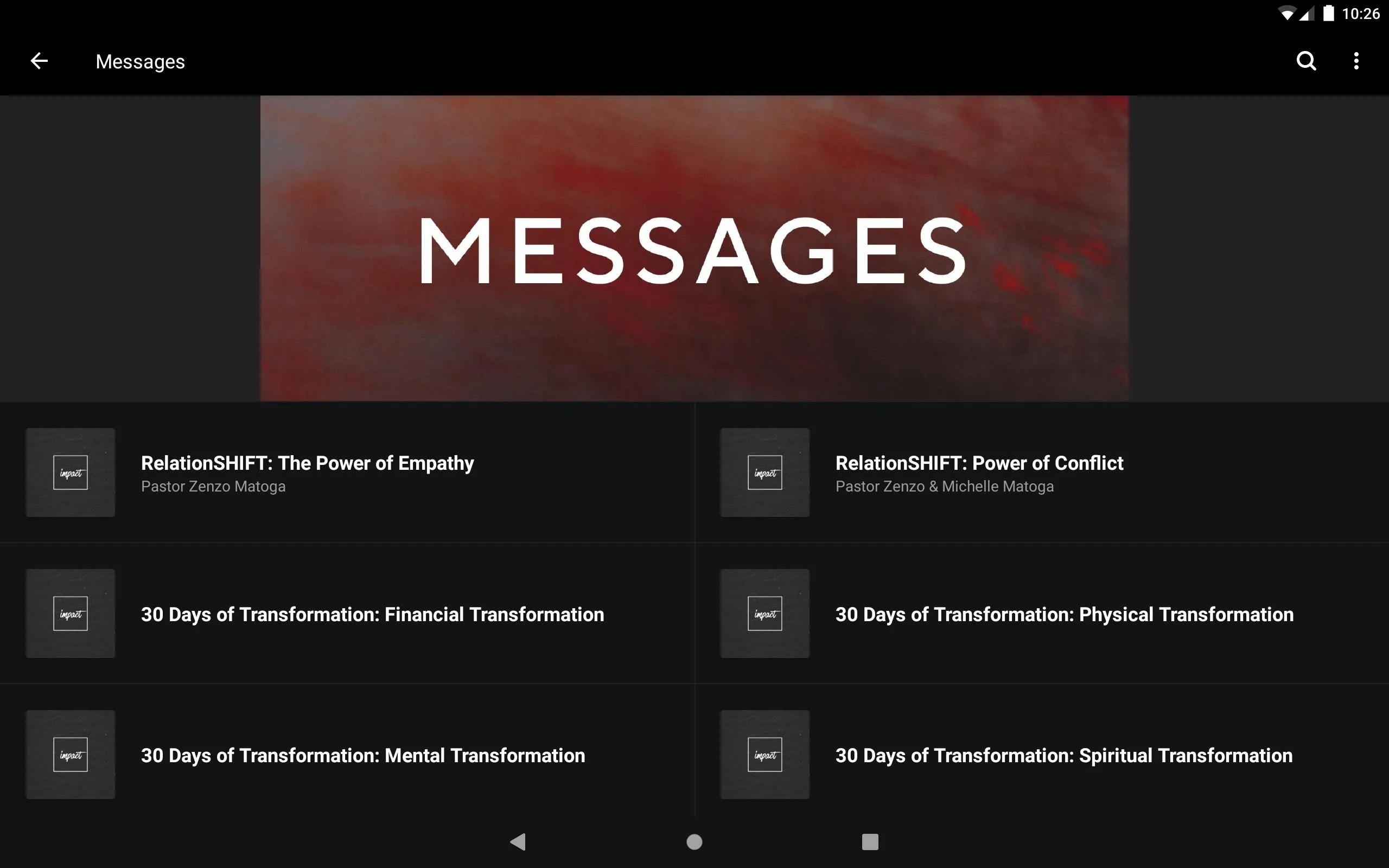 Impact Church MA | Indus Appstore | Screenshot