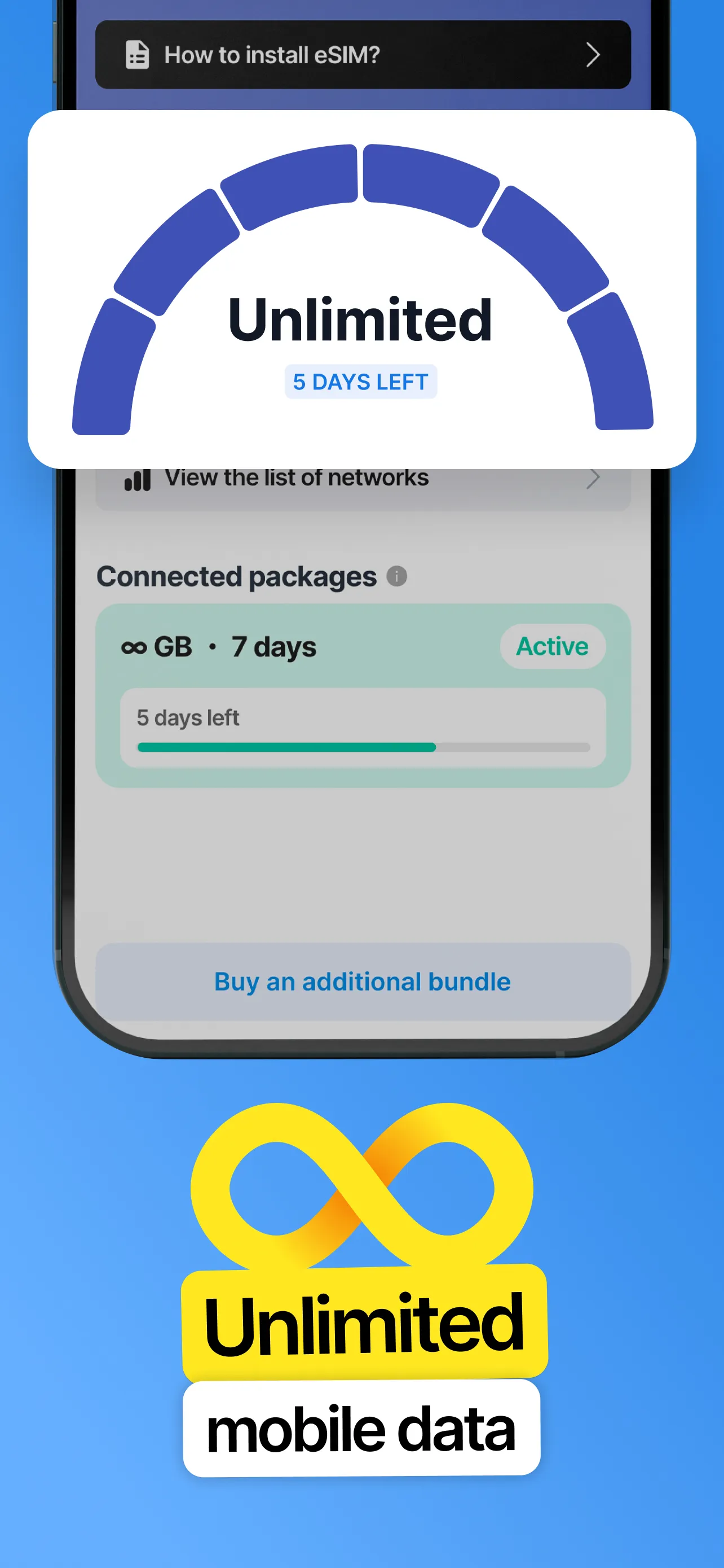OnePhone: Numbers & eSIM Data | Indus Appstore | Screenshot