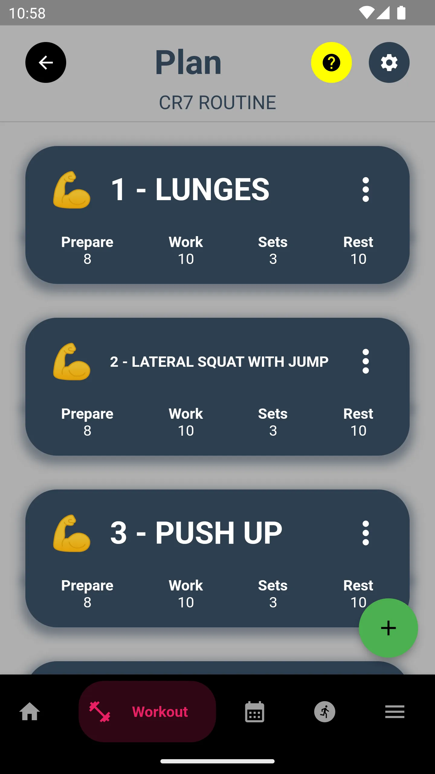 Custom Workout with Journal | Indus Appstore | Screenshot