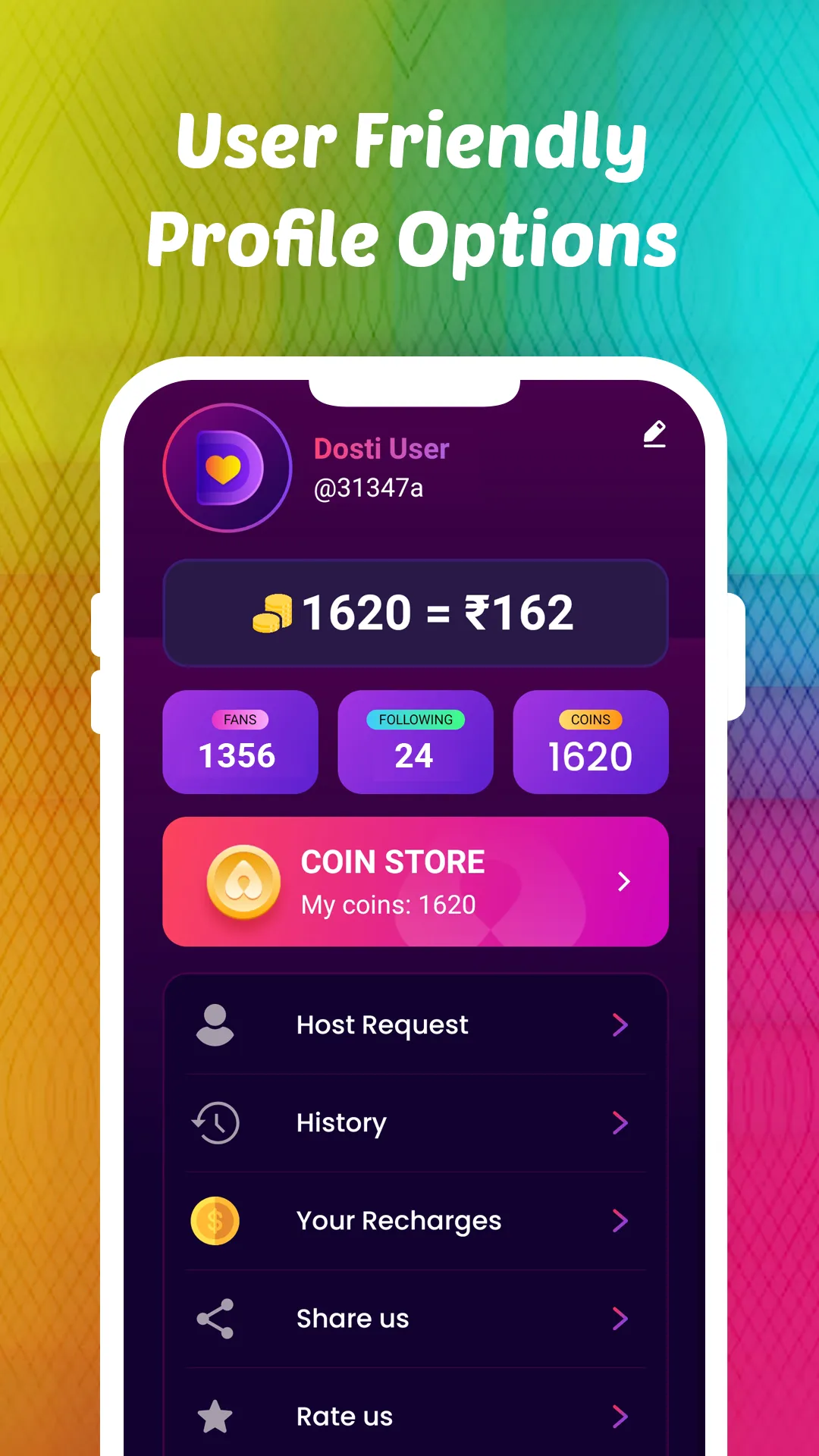 Dosti Pro - Random Video Chat | Indus Appstore | Screenshot