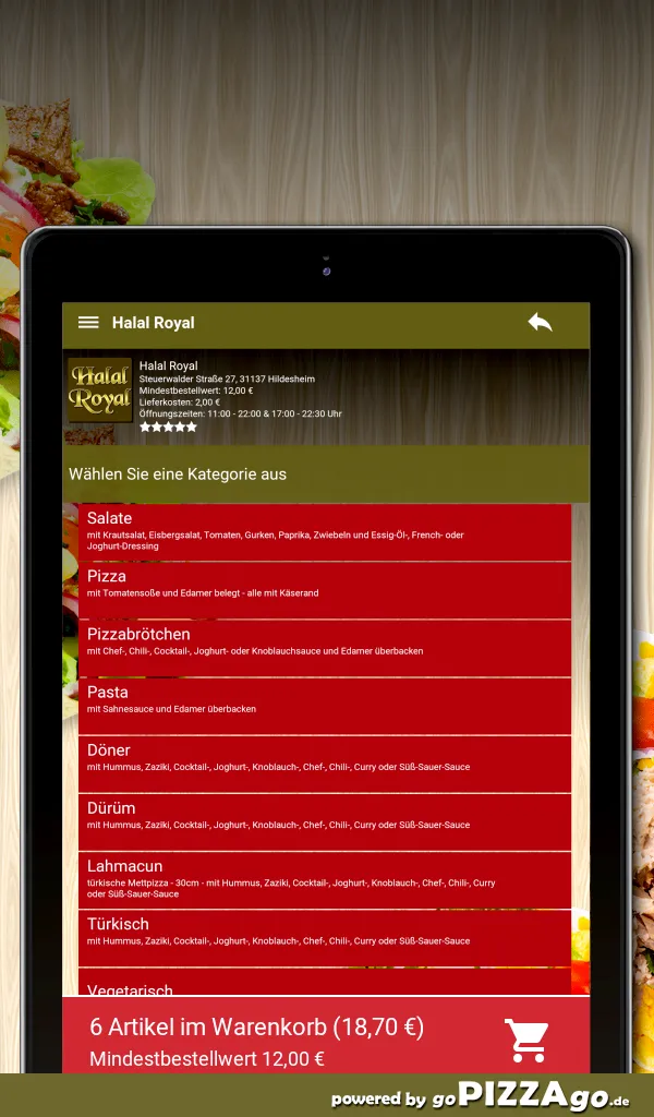 Halal Royal Hildesheim | Indus Appstore | Screenshot