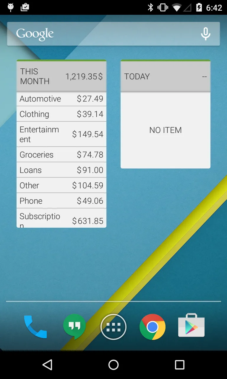 Hello Expense | Indus Appstore | Screenshot