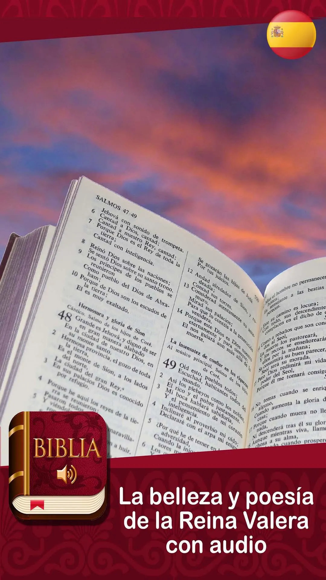 Biblia con audio en español | Indus Appstore | Screenshot