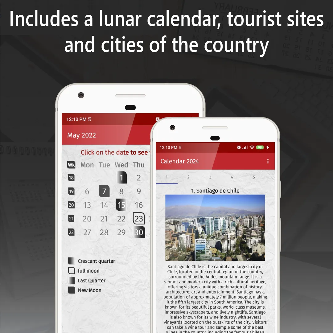 chile calendar 2024 | Indus Appstore | Screenshot