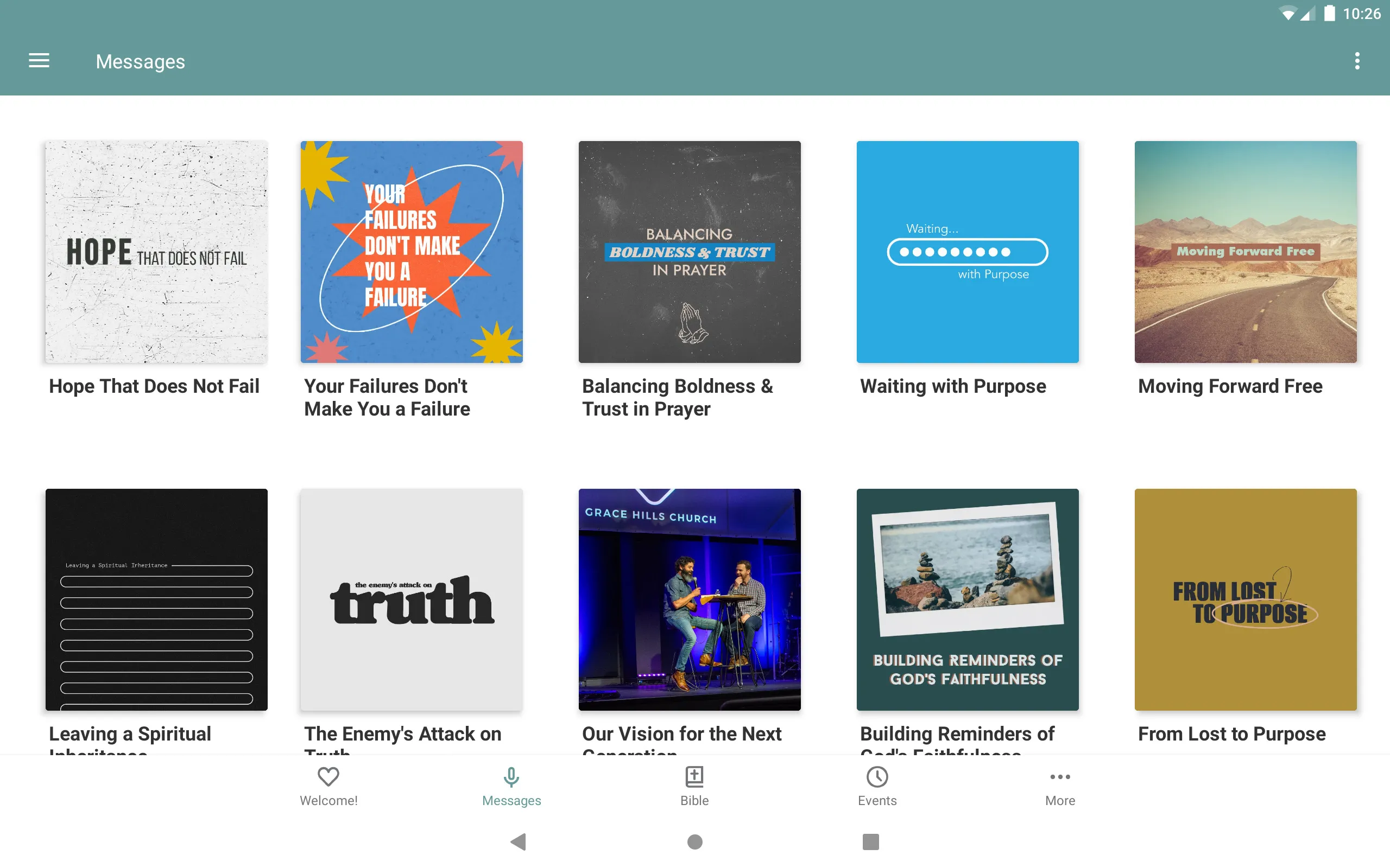 Grace Hills Church of NWA | Indus Appstore | Screenshot