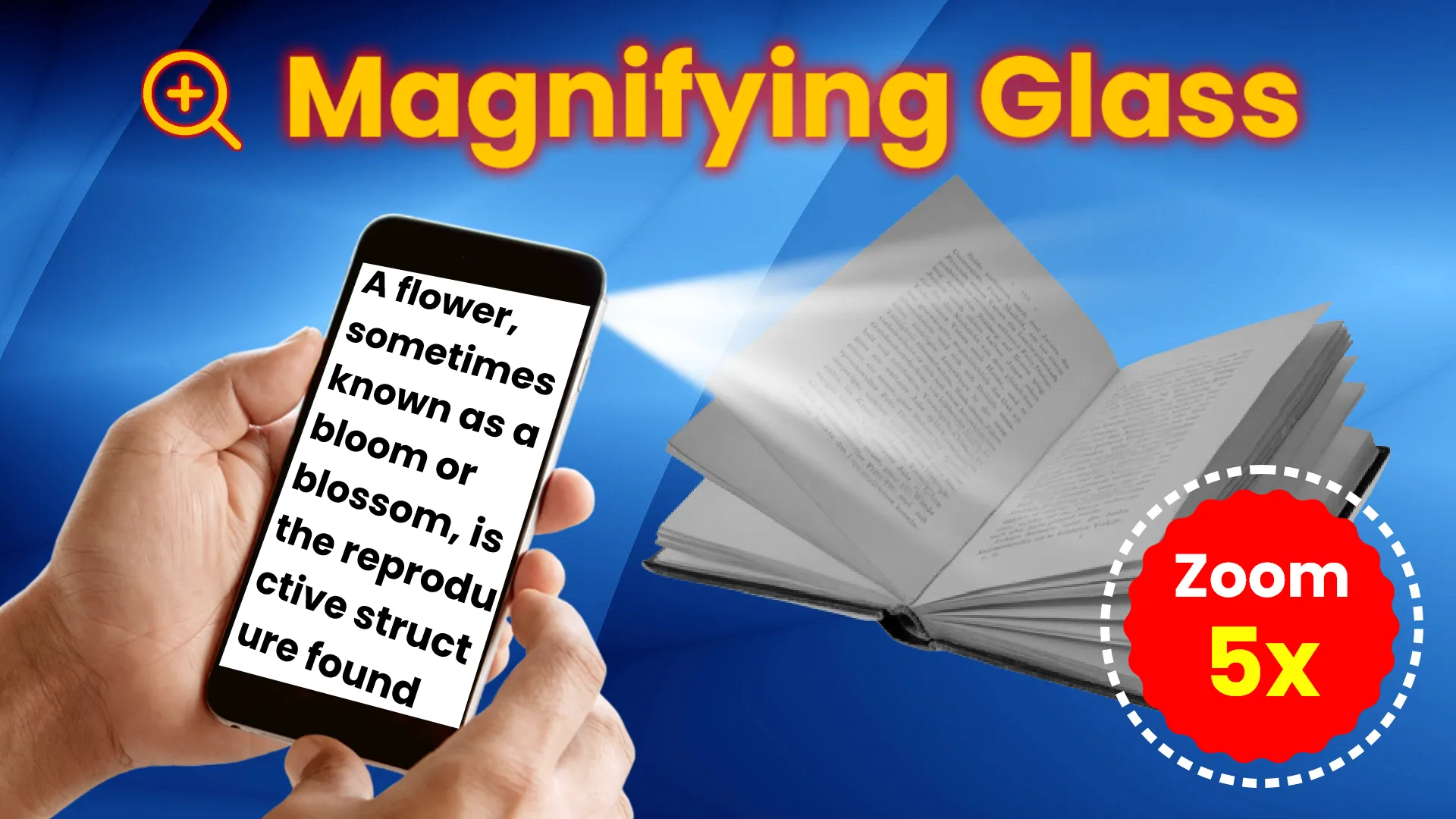 Magnifier & Flashlight - Lupa | Indus Appstore | Screenshot