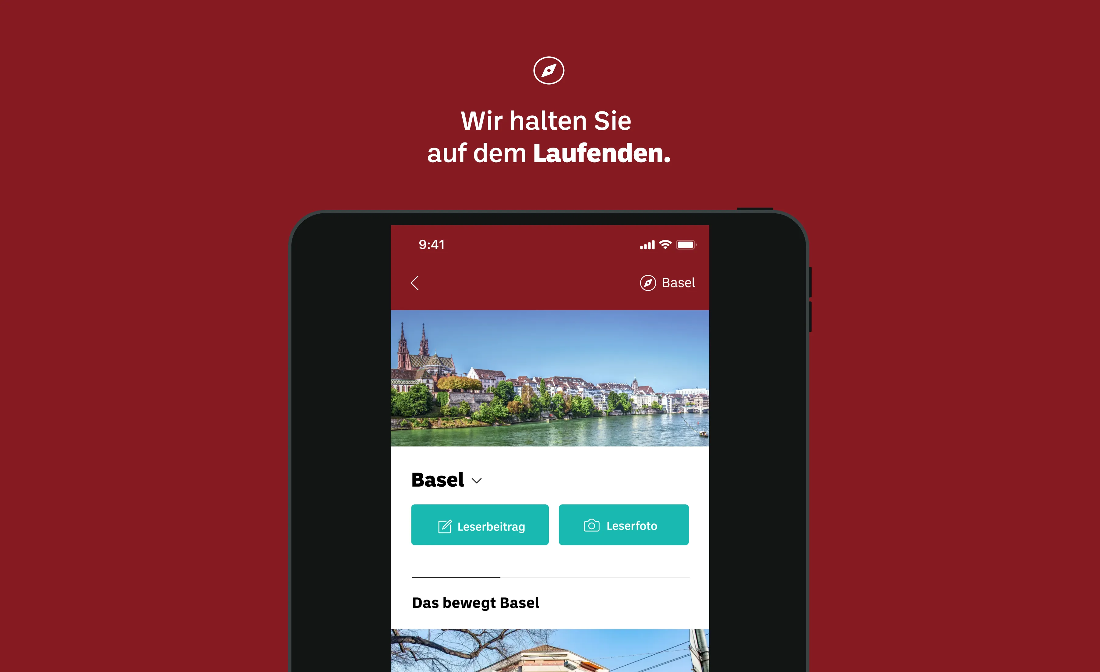 bz Zeitung aus Basel - News | Indus Appstore | Screenshot