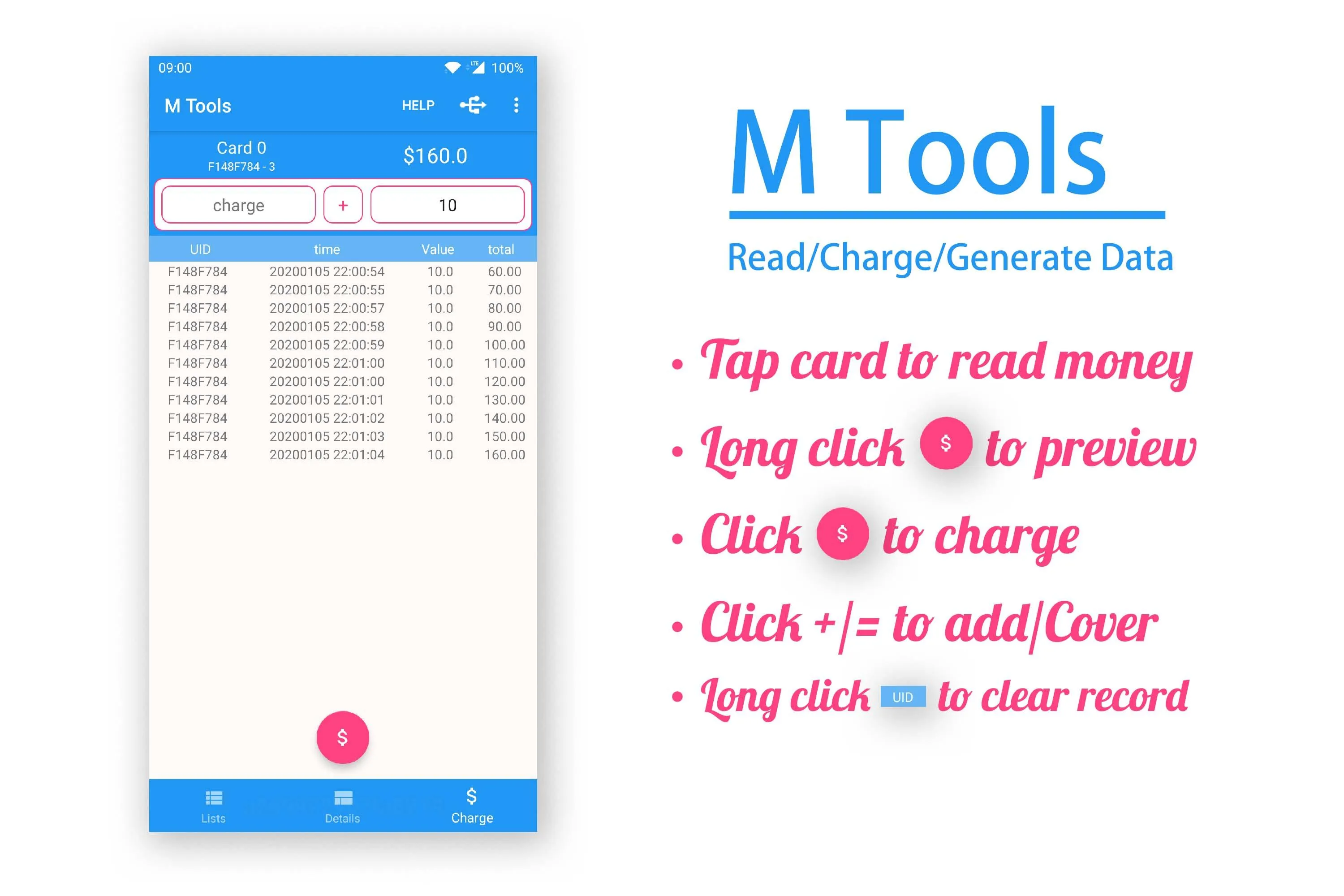 MTools - Mifare ACR122 PN532 | Indus Appstore | Screenshot