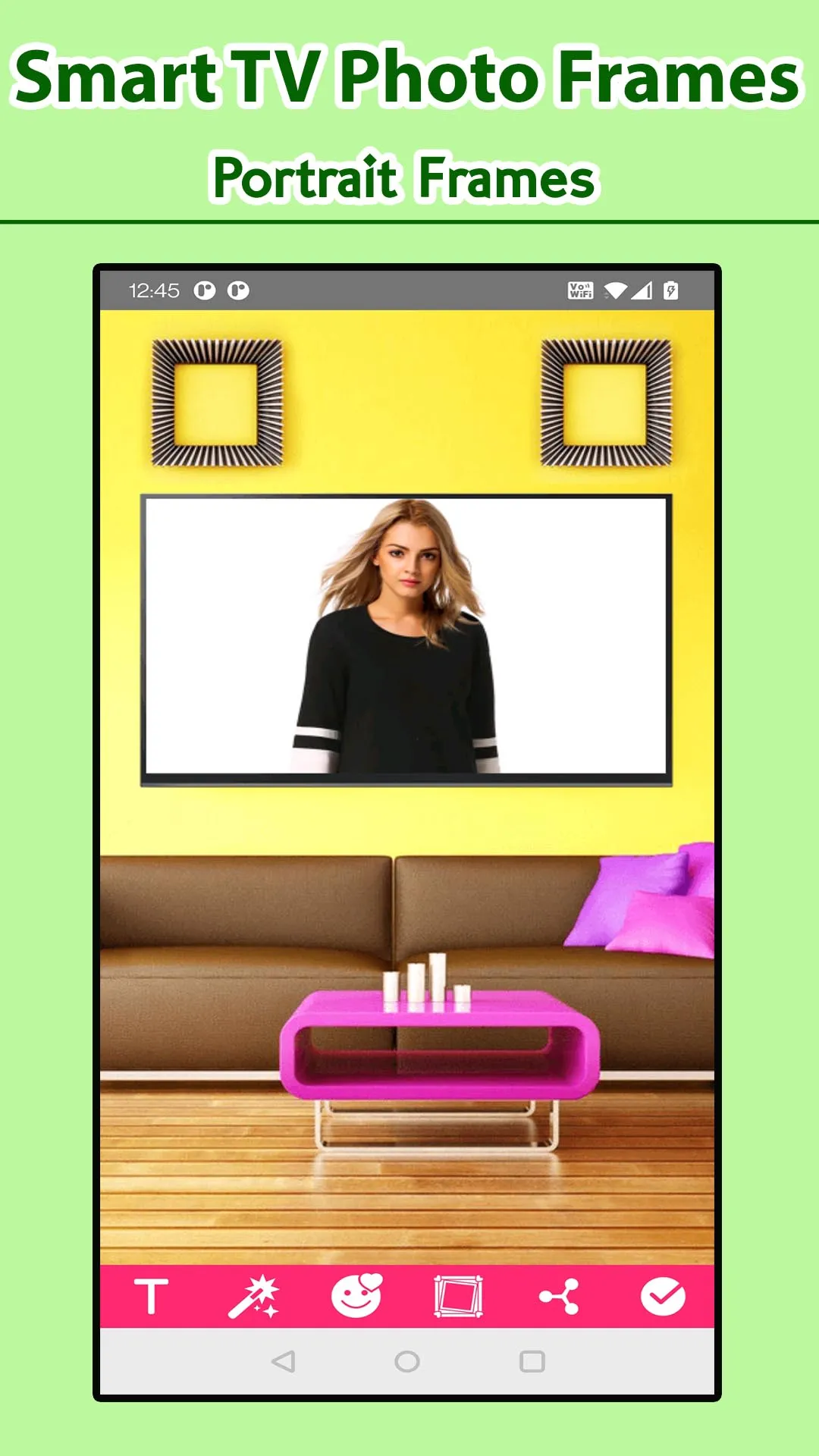 Smart TV Photo Frames : LED TV | Indus Appstore | Screenshot