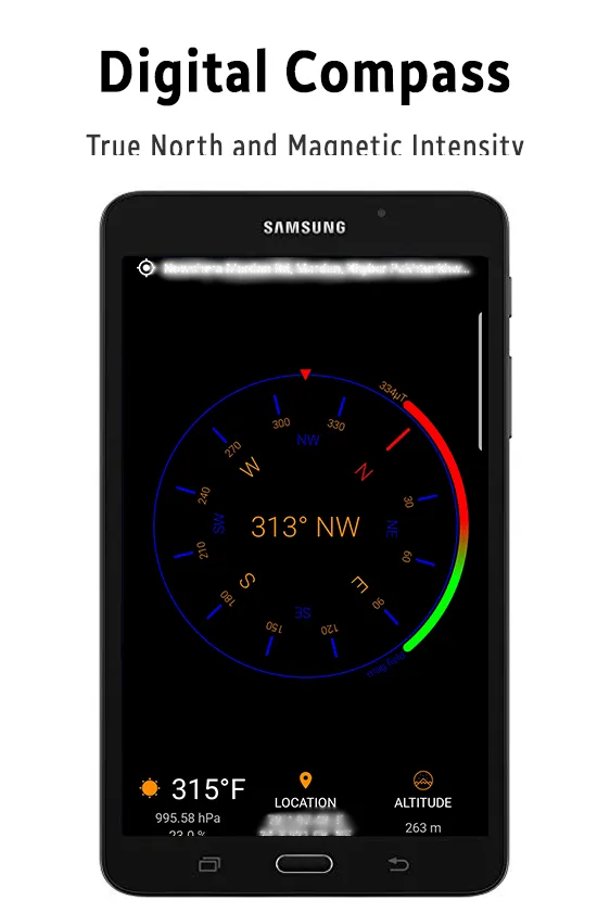 Digital Compass for Android | Indus Appstore | Screenshot