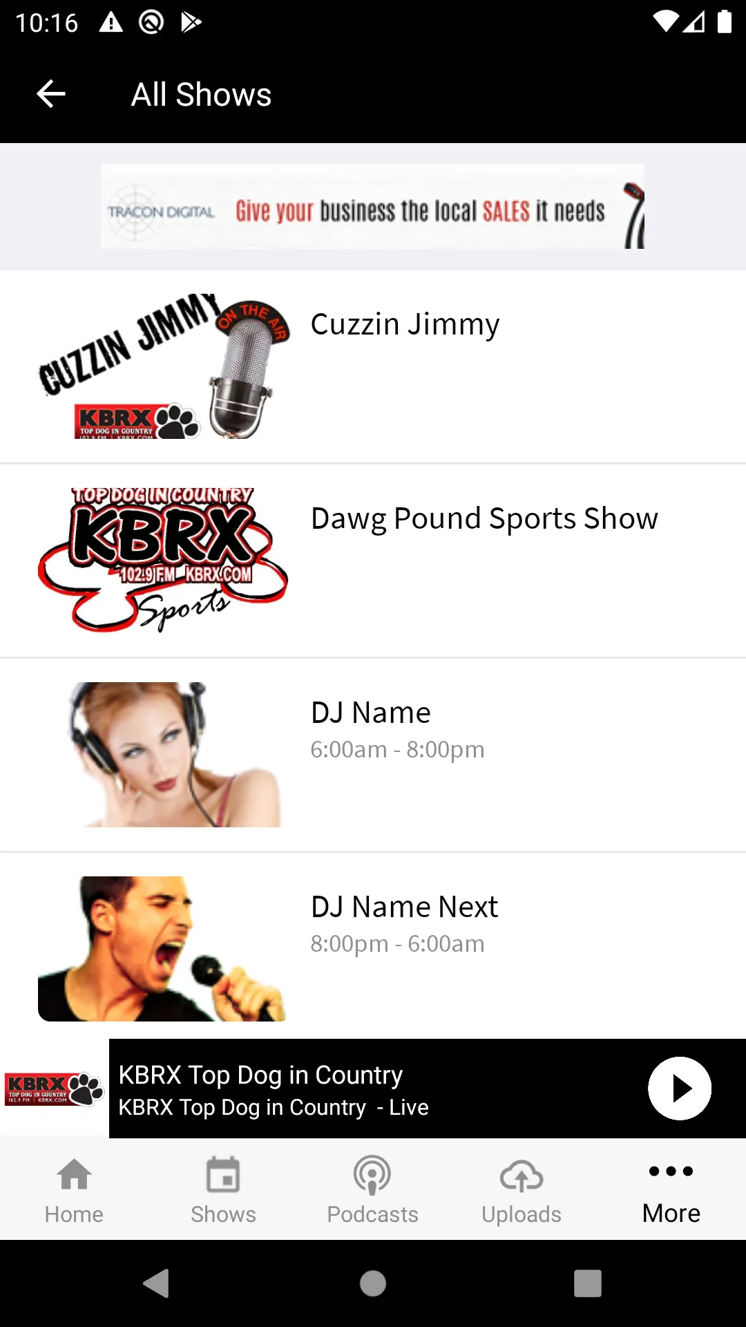 KBRX Radio 102.9 FM | Indus Appstore | Screenshot