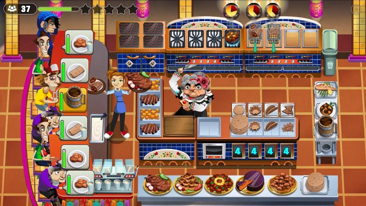 Cooking Dash | Indus Appstore | Screenshot