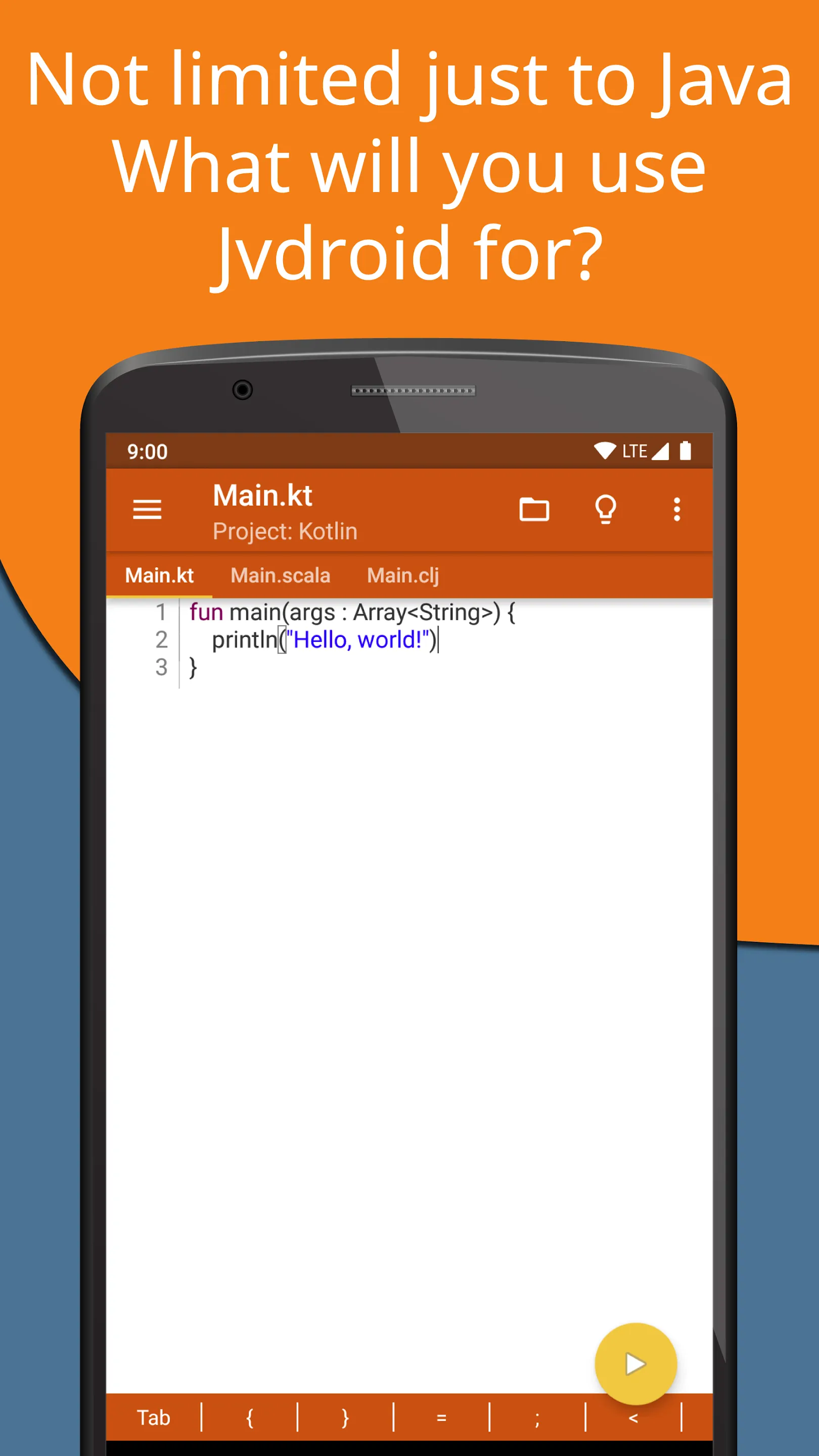 Jvdroid - IDE for Java | Indus Appstore | Screenshot