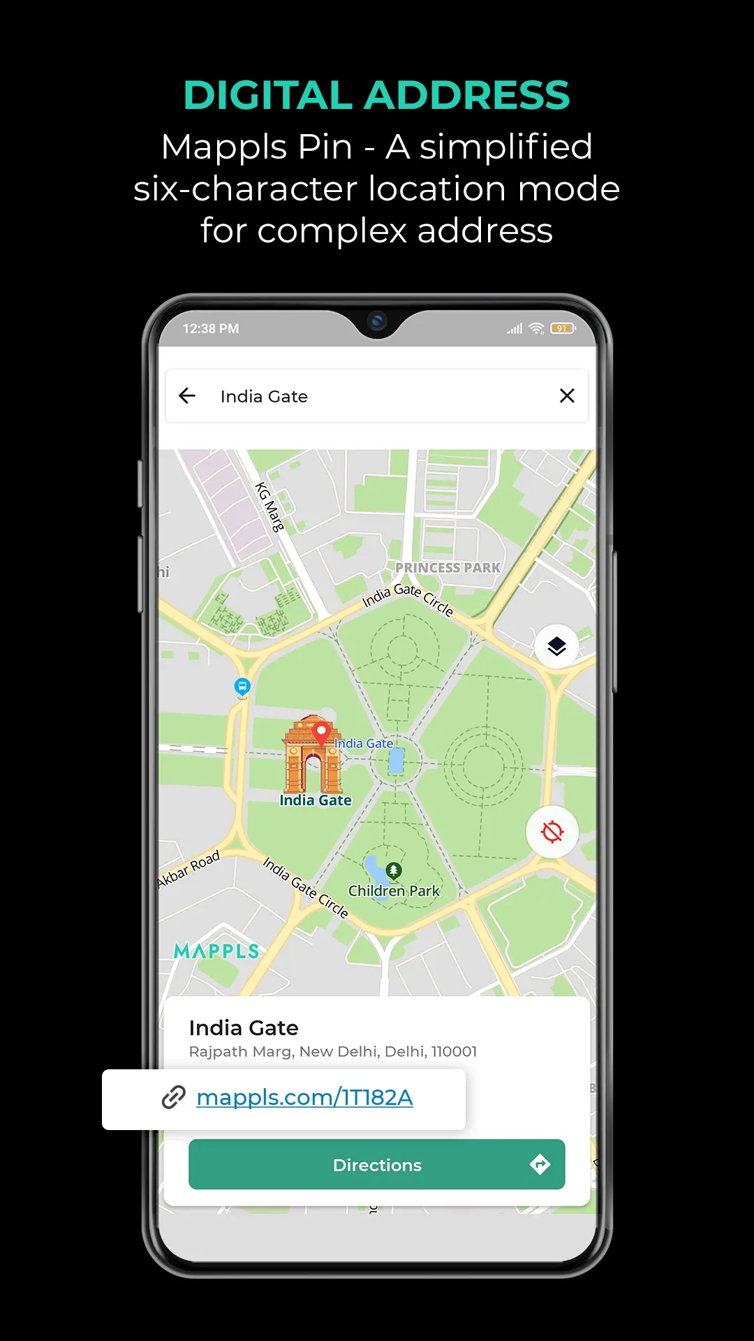 Mappls MapmyIndia Maps, Safety | Indus Appstore | Screenshot