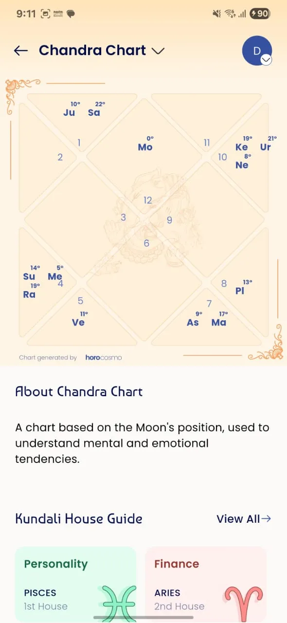 Horocosmo - Talk To Astrologer | Indus Appstore | Screenshot