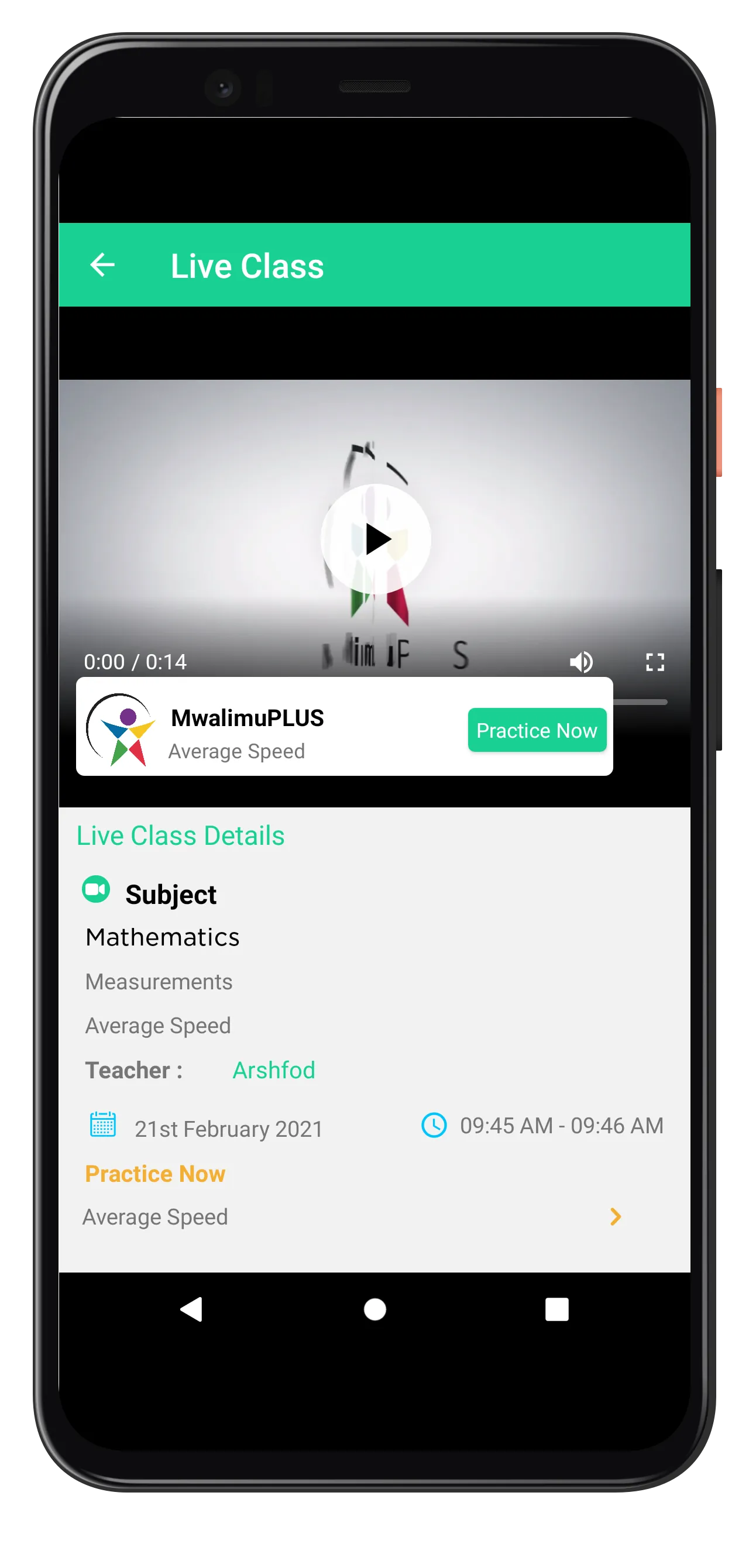 MwalimuPLUS | Indus Appstore | Screenshot