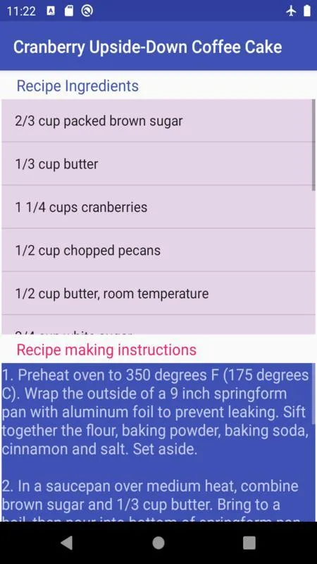 cook coffee cake | Indus Appstore | Screenshot