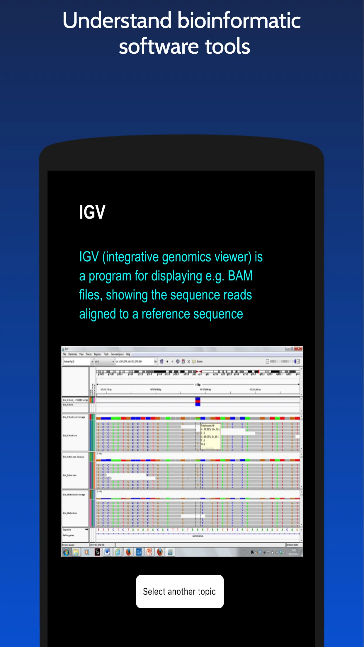 Clinical Genomics Guide | Indus Appstore | Screenshot