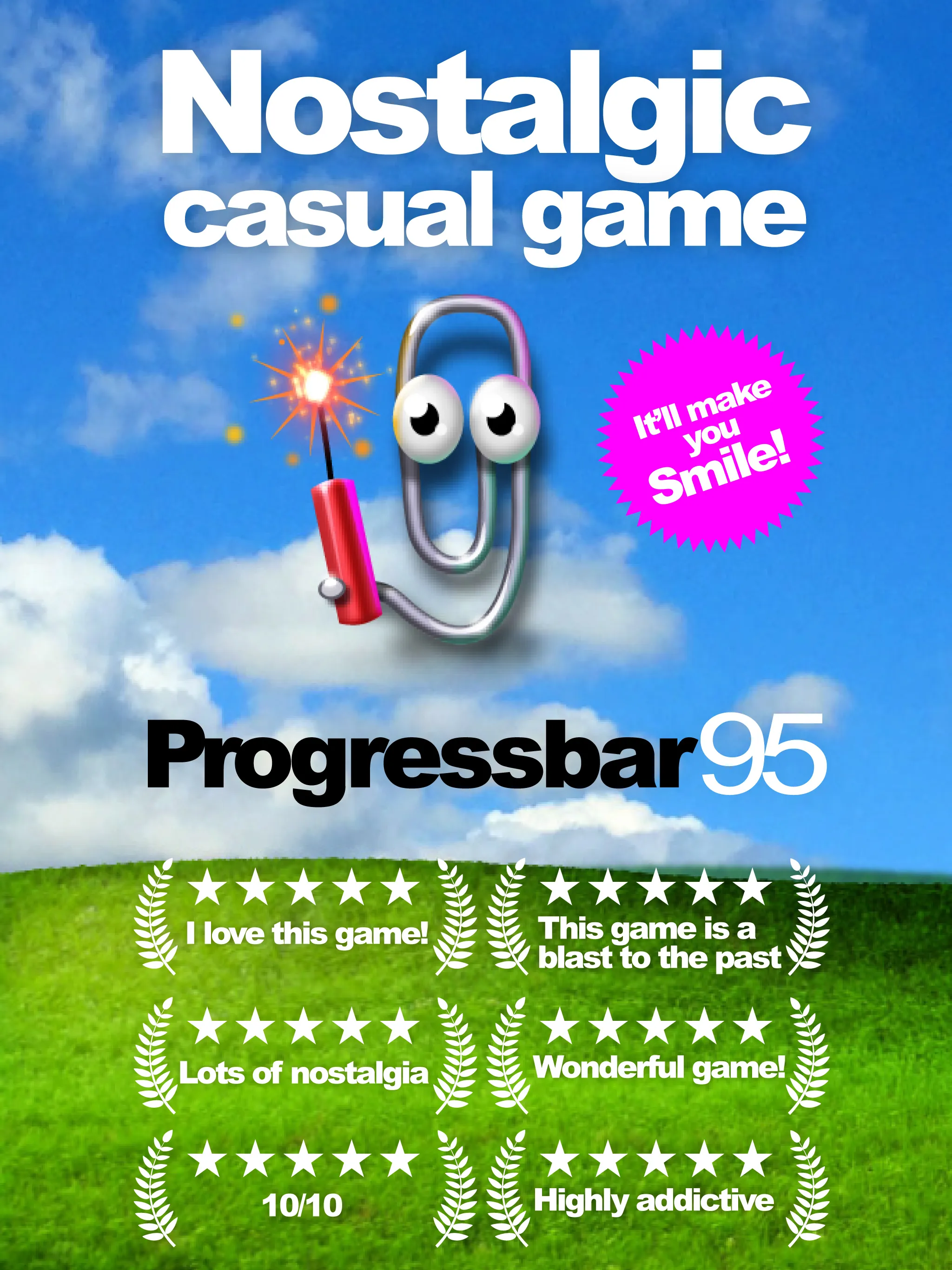 Progressbar95 - nostalgic game | Indus Appstore | Screenshot