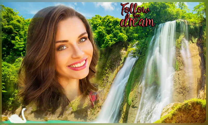 Waterfall Photo Frames | Indus Appstore | Screenshot