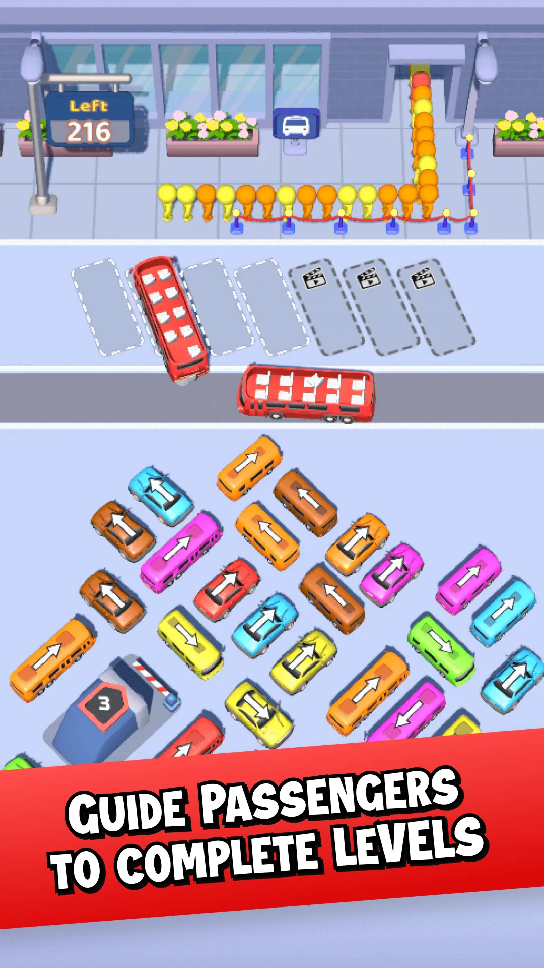 Bus Rush - Park & Match Quest | Indus Appstore | Screenshot