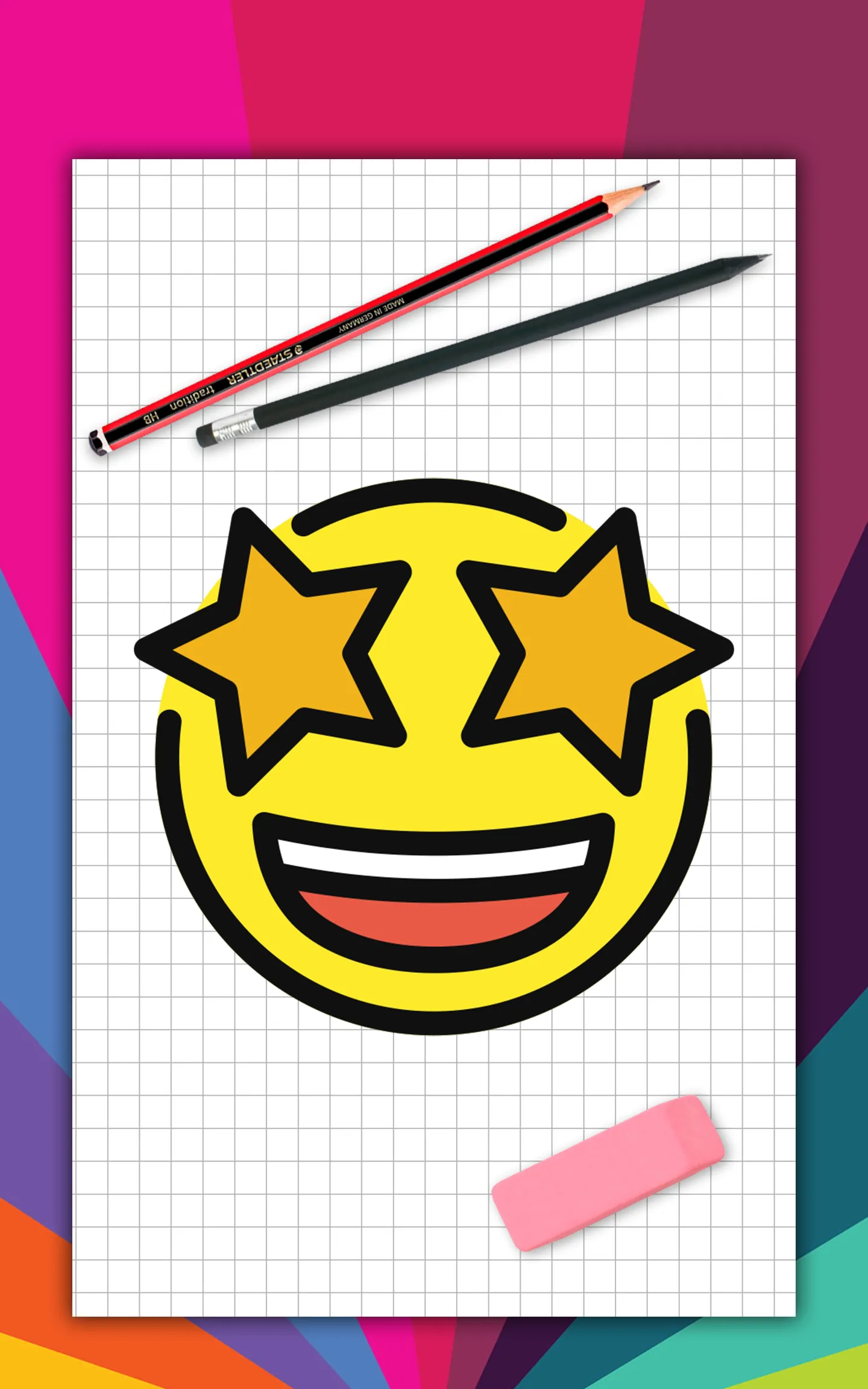 How to draw emoticons, emoji | Indus Appstore | Screenshot