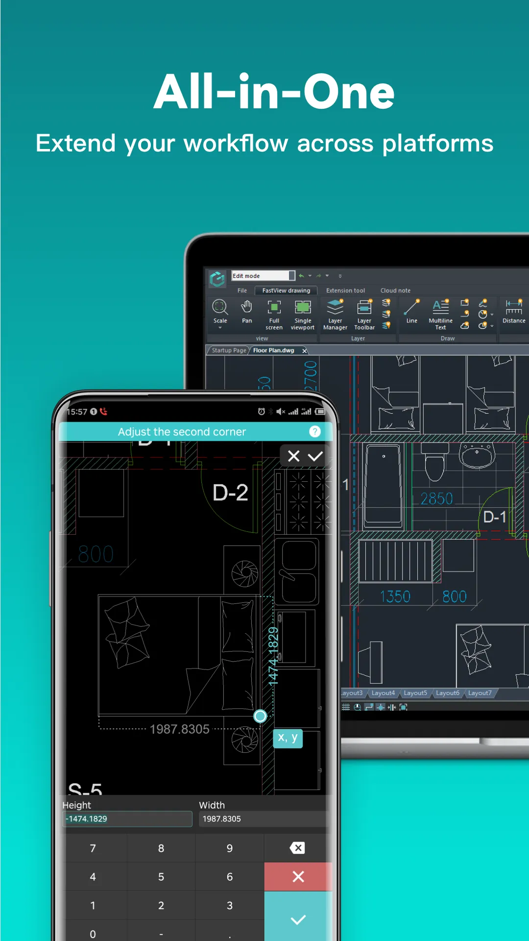 DWG FastView-CAD Viewer&Editor | Indus Appstore | Screenshot