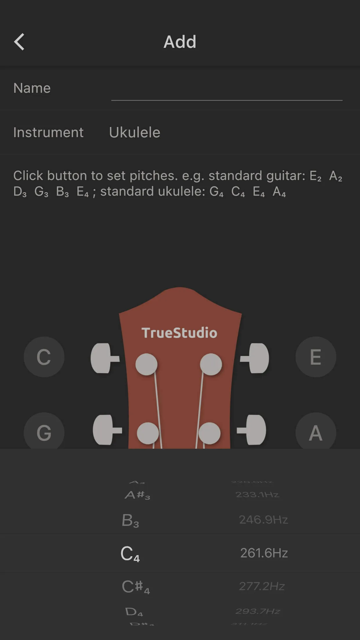 Ukulele Tuner | Indus Appstore | Screenshot