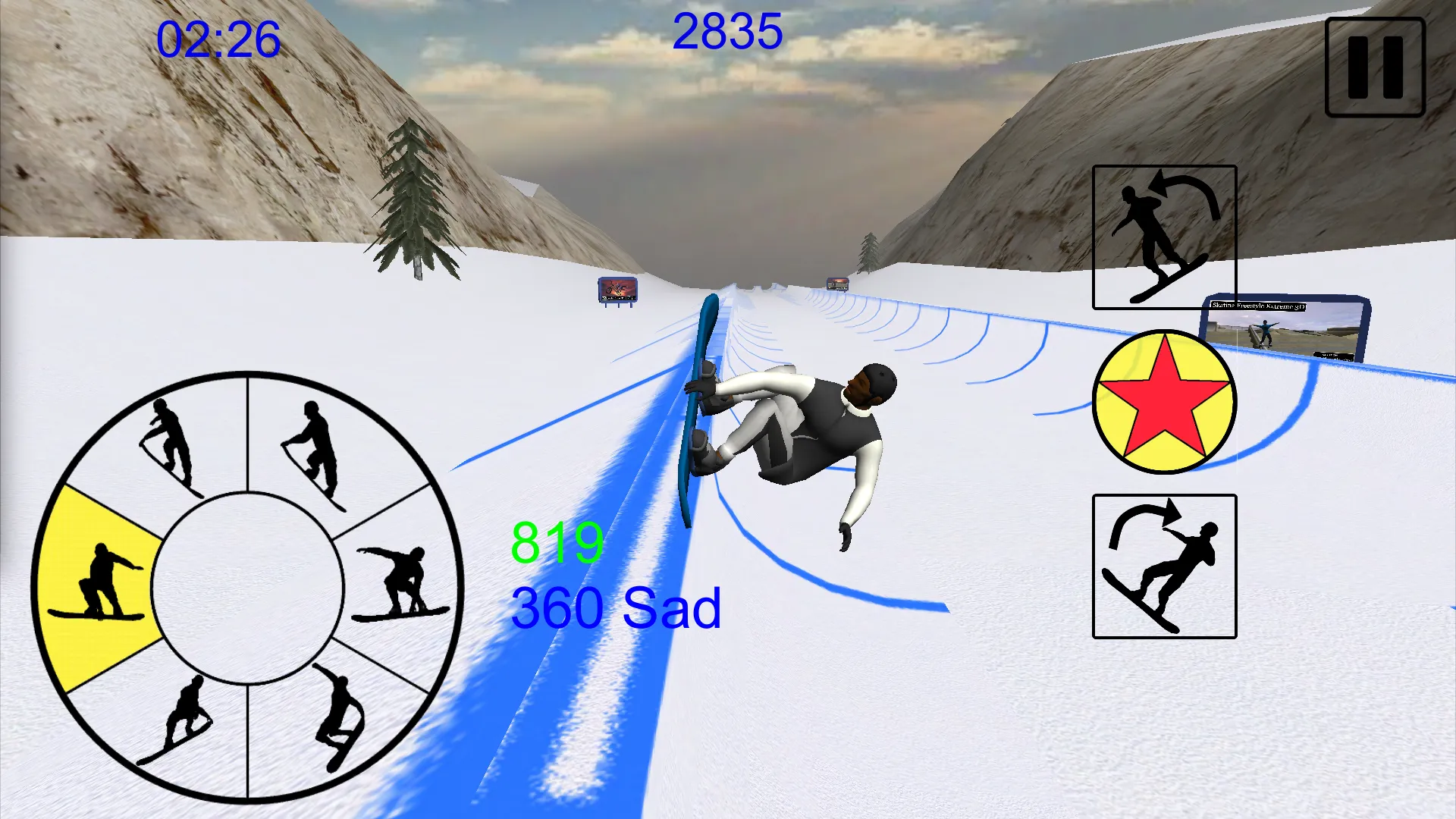 Snowboard Freestyle Mountain | Indus Appstore | Screenshot