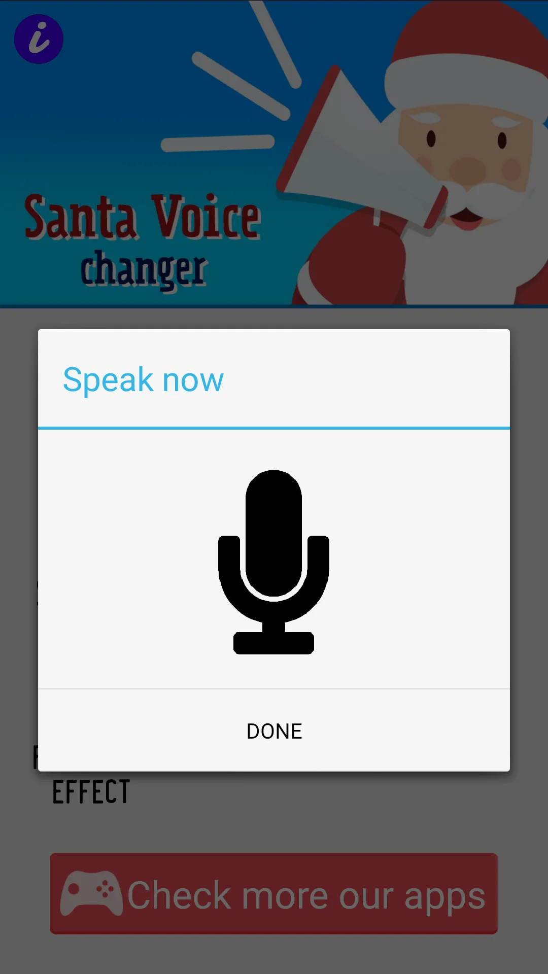 Santa Voice changer | Indus Appstore | Screenshot