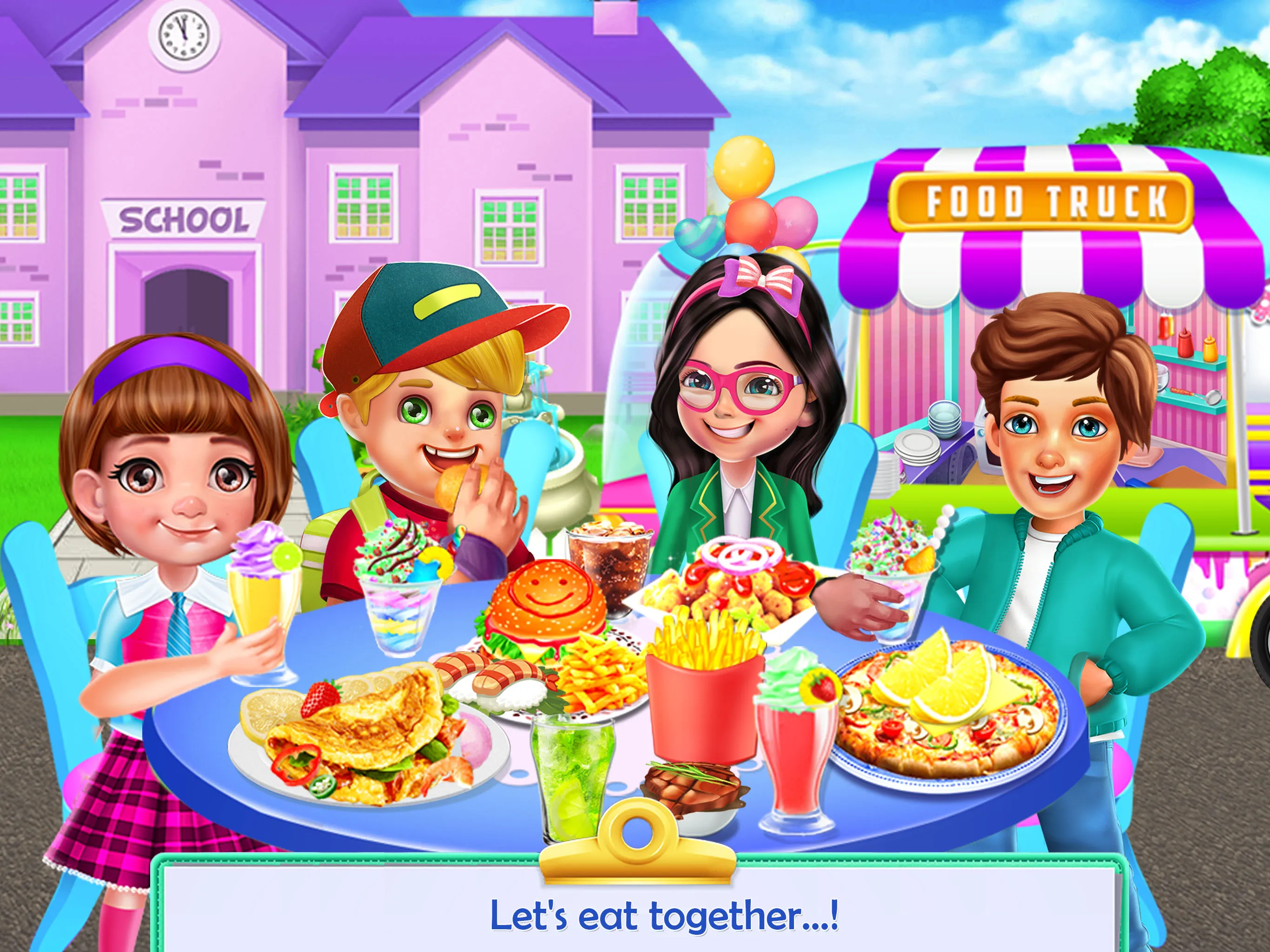 School food truck cooking | Indus Appstore | Screenshot