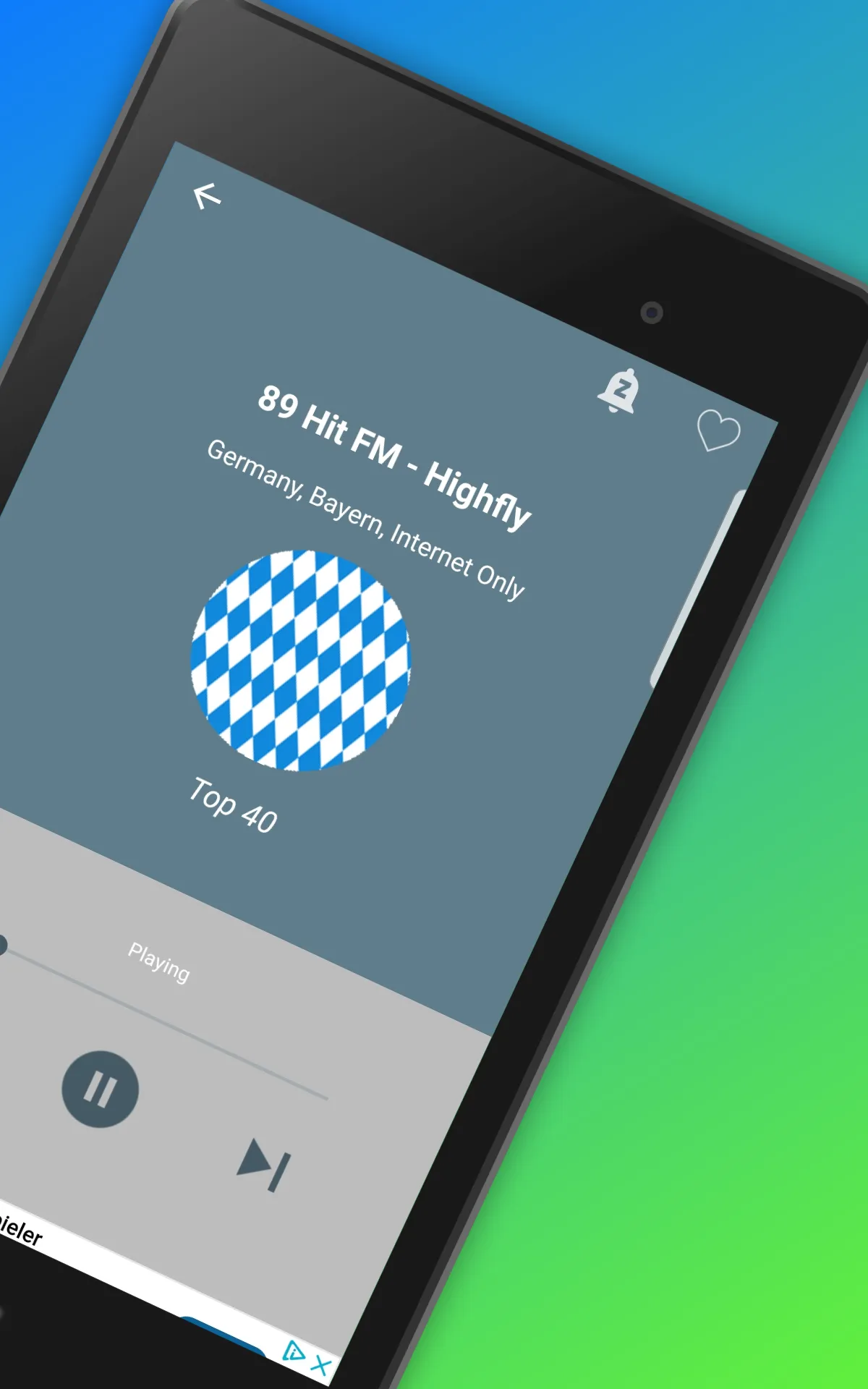 Radiosender Bayern | Indus Appstore | Screenshot