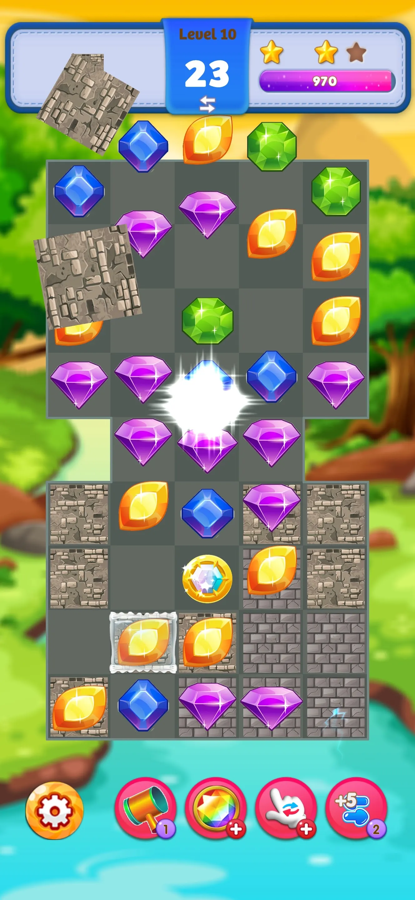 Jewels Magic - Match 3 Puzzles | Indus Appstore | Screenshot