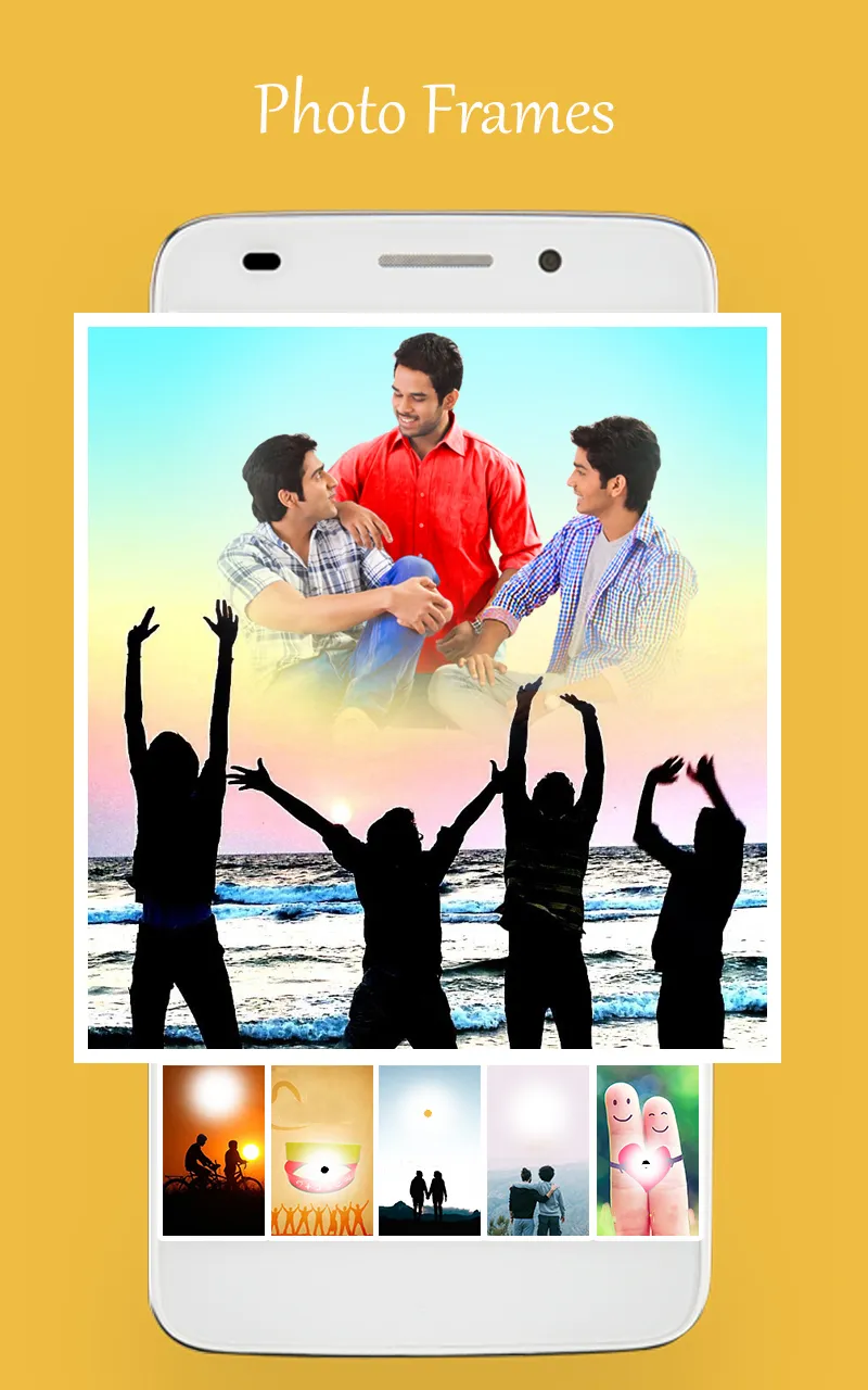 Friendship photo editor frames | Indus Appstore | Screenshot