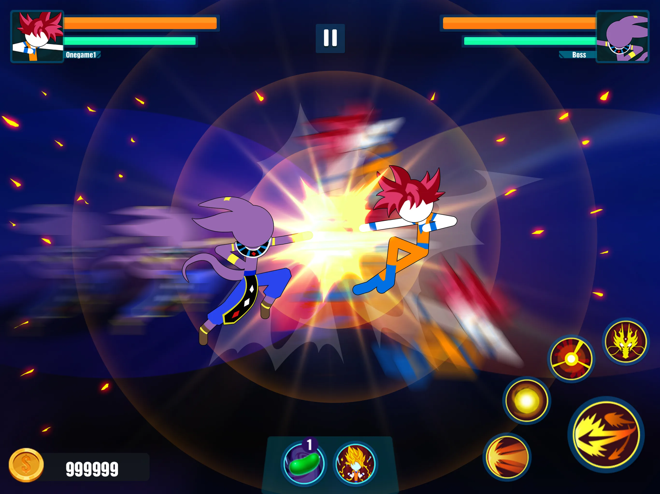 Stick Dragon Fight Warrios | Indus Appstore | Screenshot