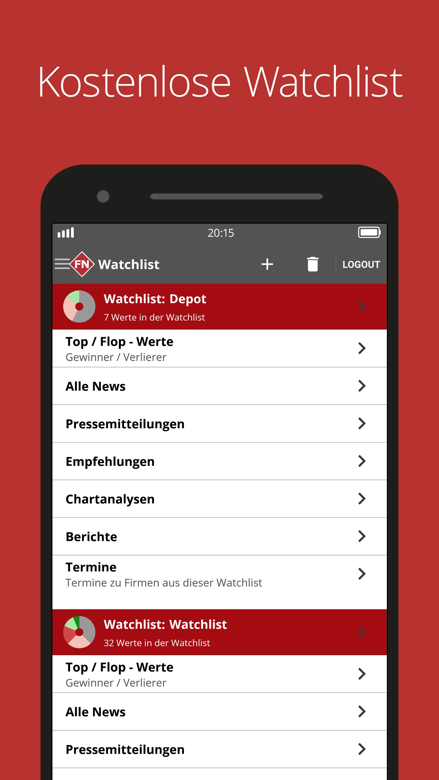 FinanzNachrichten - Aktien | Indus Appstore | Screenshot