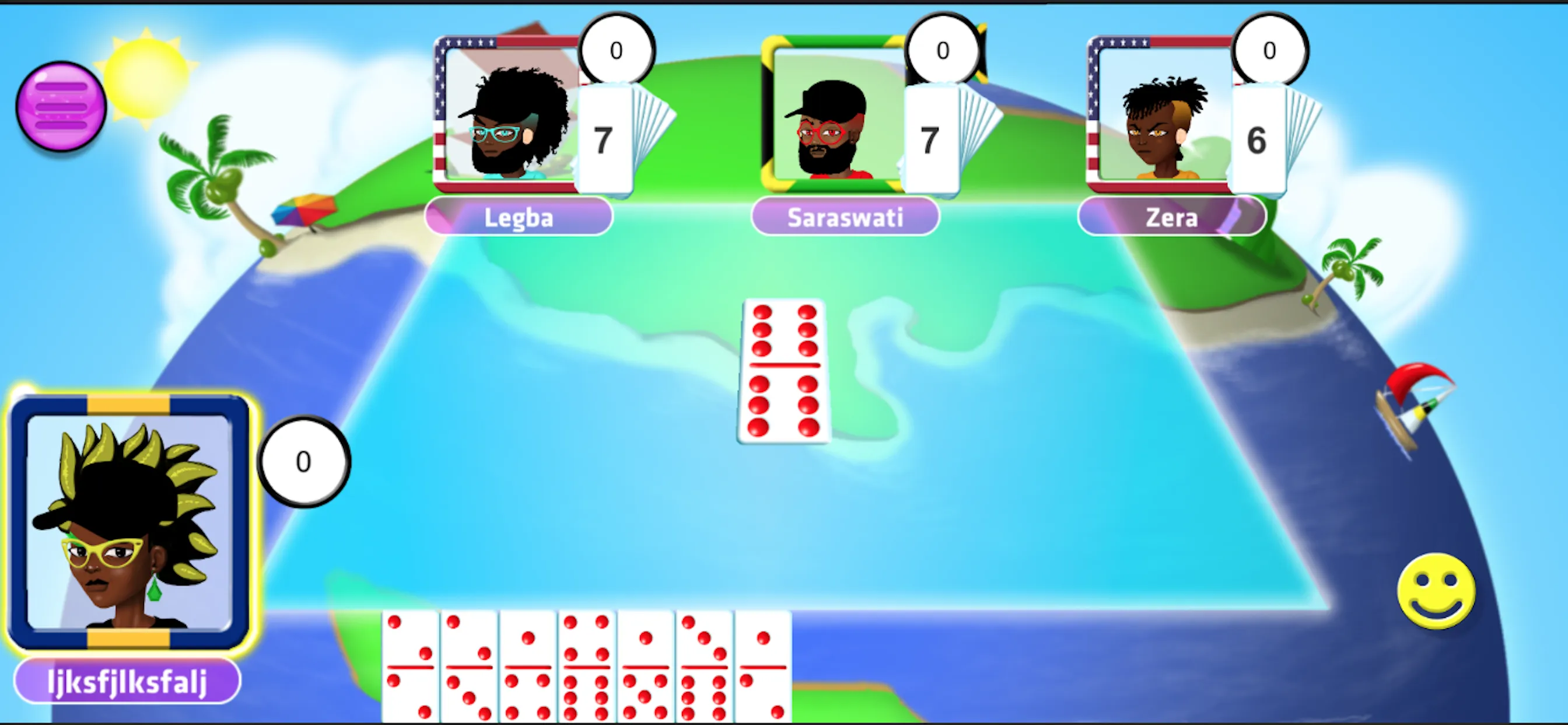 Caribbean Dominoes | Indus Appstore | Screenshot