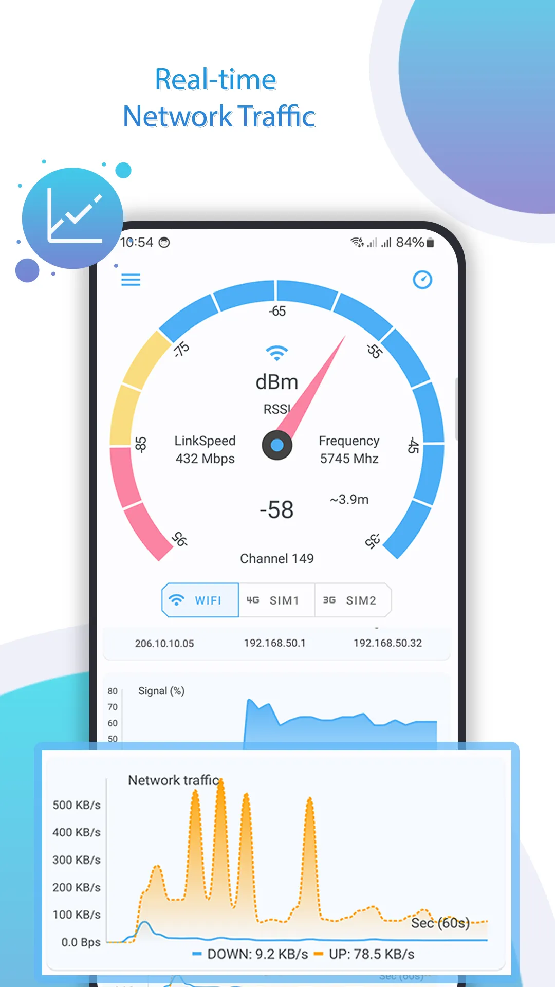 Net Signal Pro:WiFi & 5G Meter | Indus Appstore | Screenshot