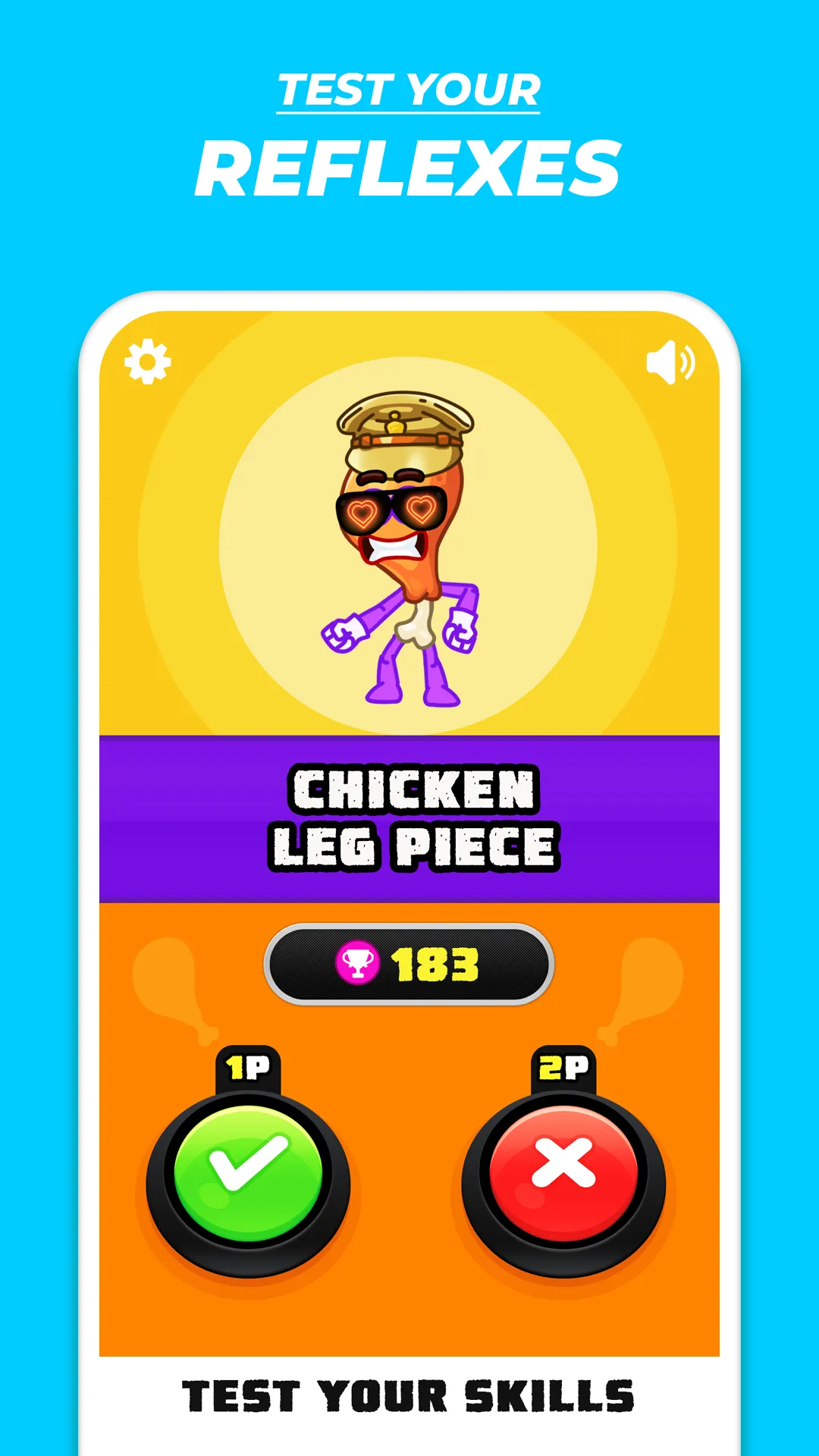 Chicken Leg Piece Fun Race | Indus Appstore | Screenshot