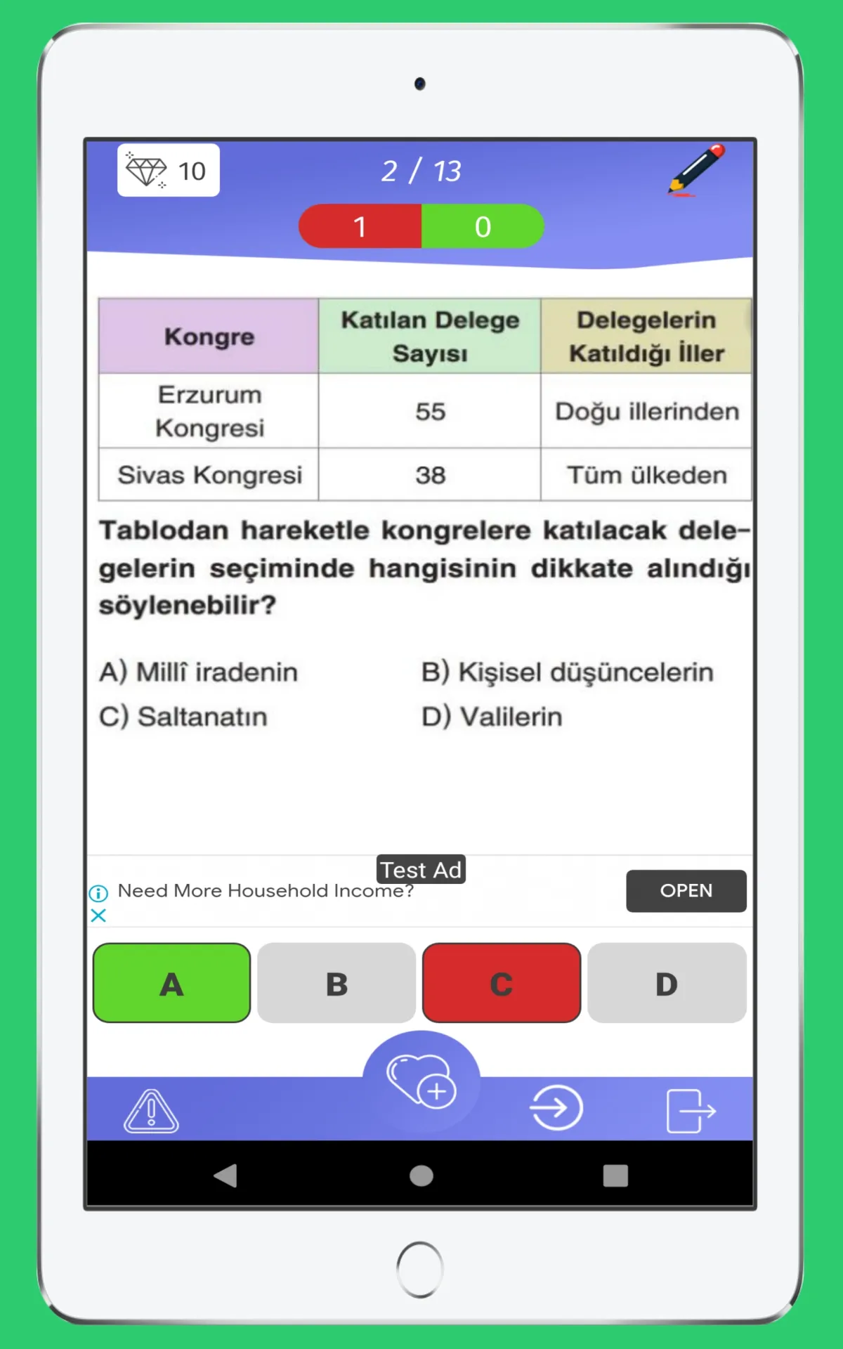 7. Sınıf Tüm Dersler Test Çöz | Indus Appstore | Screenshot