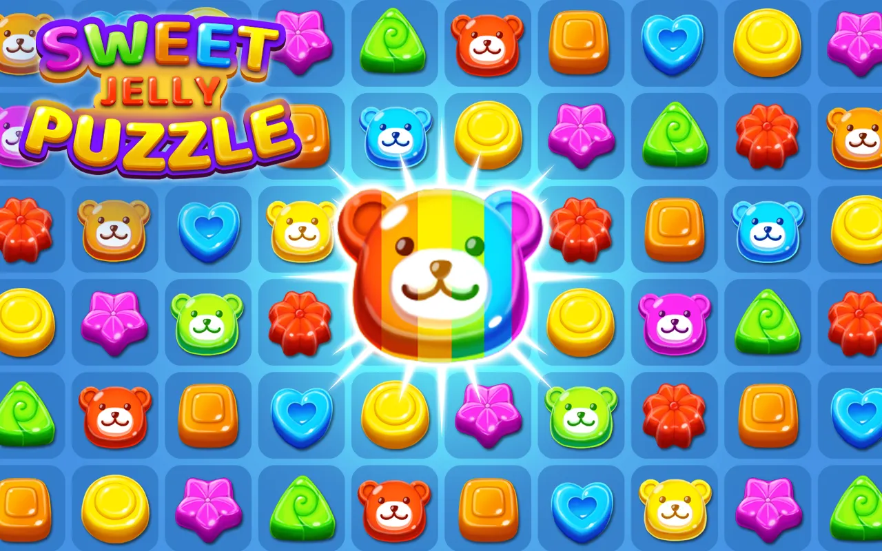 Sweet Jelly Puzzle(Match 3) | Indus Appstore | Screenshot