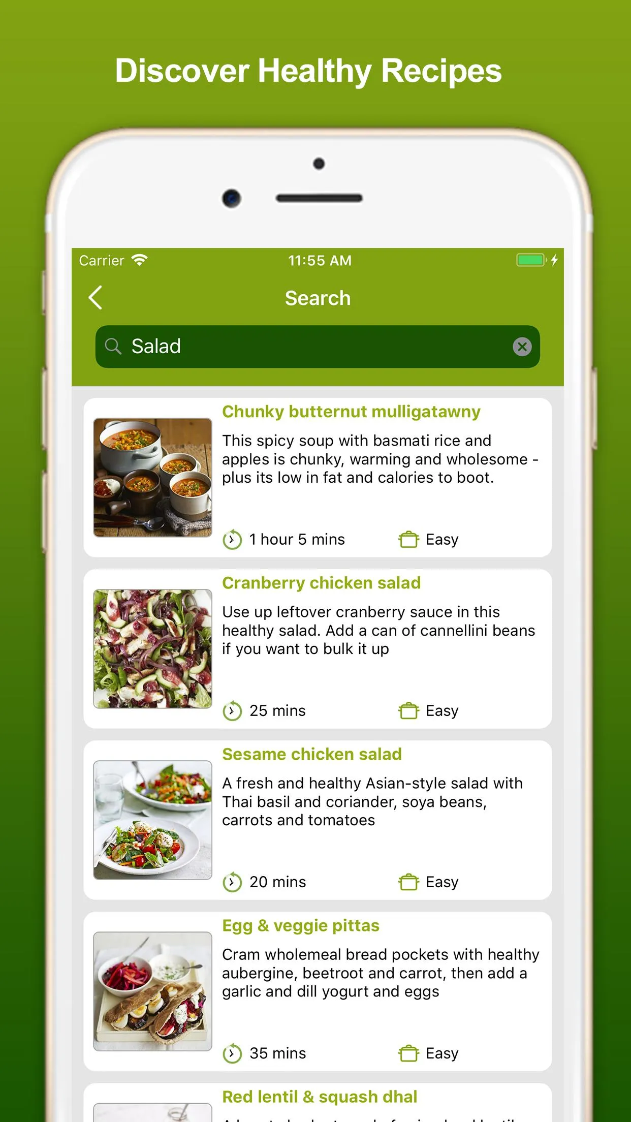 Healthy Eating Recipes | Indus Appstore | Screenshot