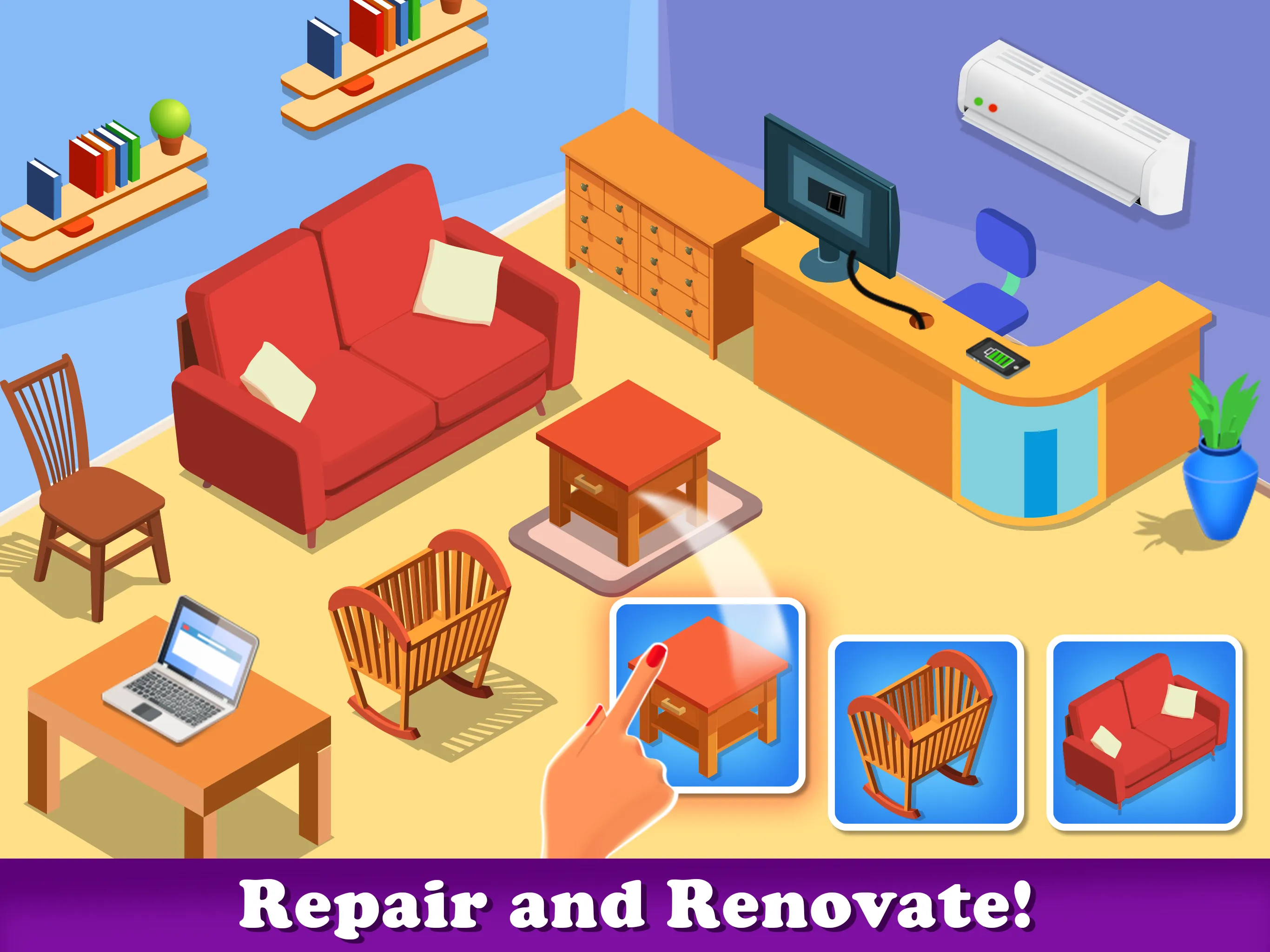 Fix It Boys - Home Design Game | Indus Appstore | Screenshot