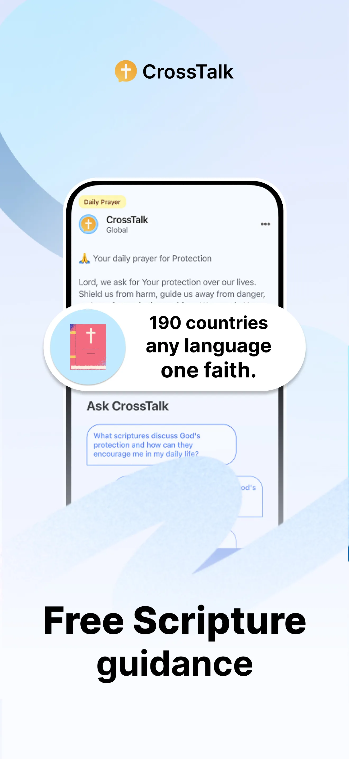 CrossTalk: Bible Chat + Prayer | Indus Appstore | Screenshot