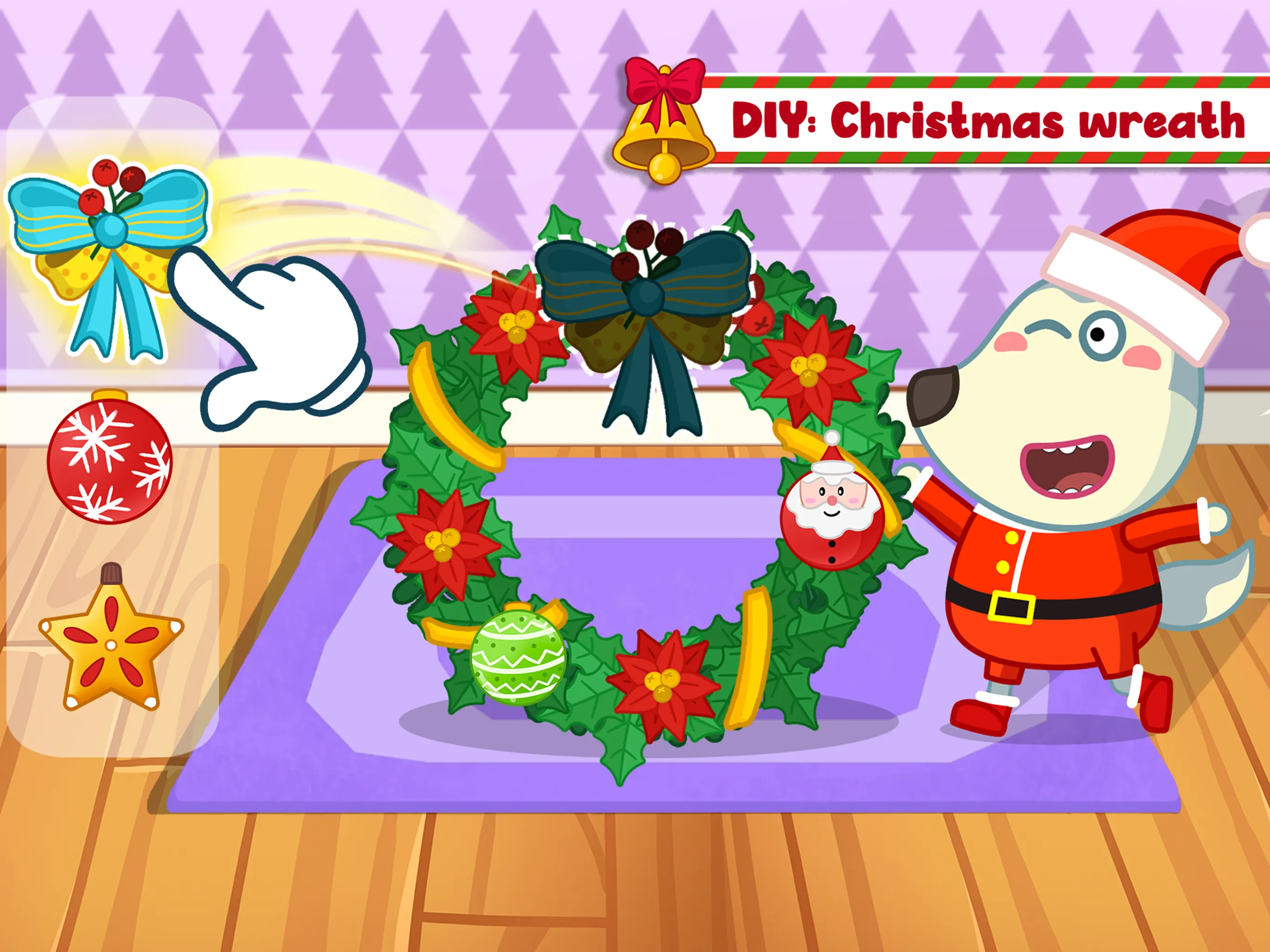 Wolfoo's Christmas Decoration | Indus Appstore | Screenshot