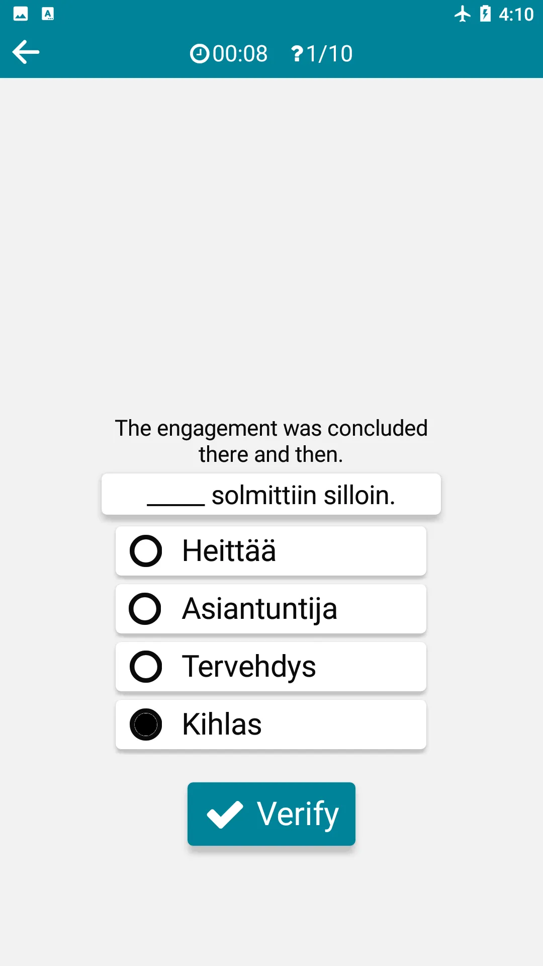 Finnish - English | Indus Appstore | Screenshot