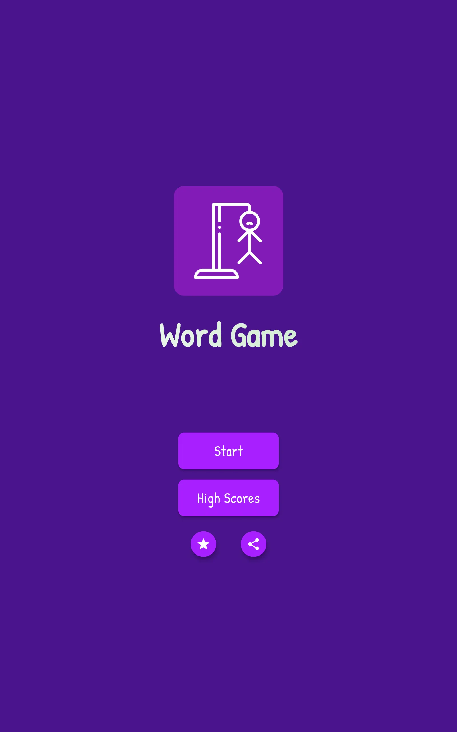 Hangman - Word Game | Indus Appstore | Screenshot